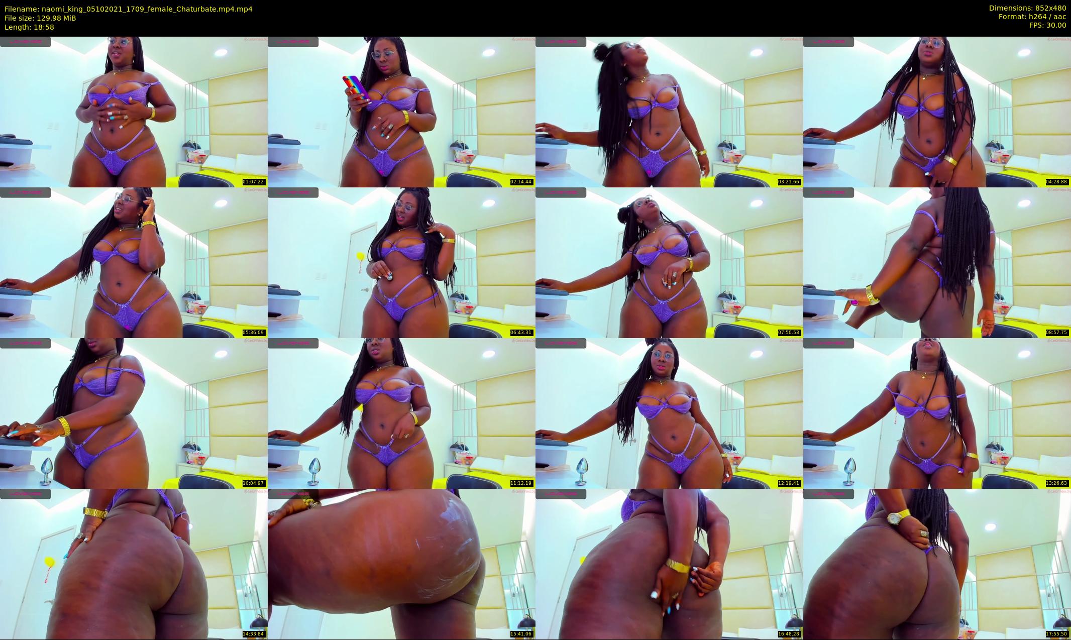 naomi_king — 19 minute Chaturbate female cam show recording, 480p, Oct 5, 2021