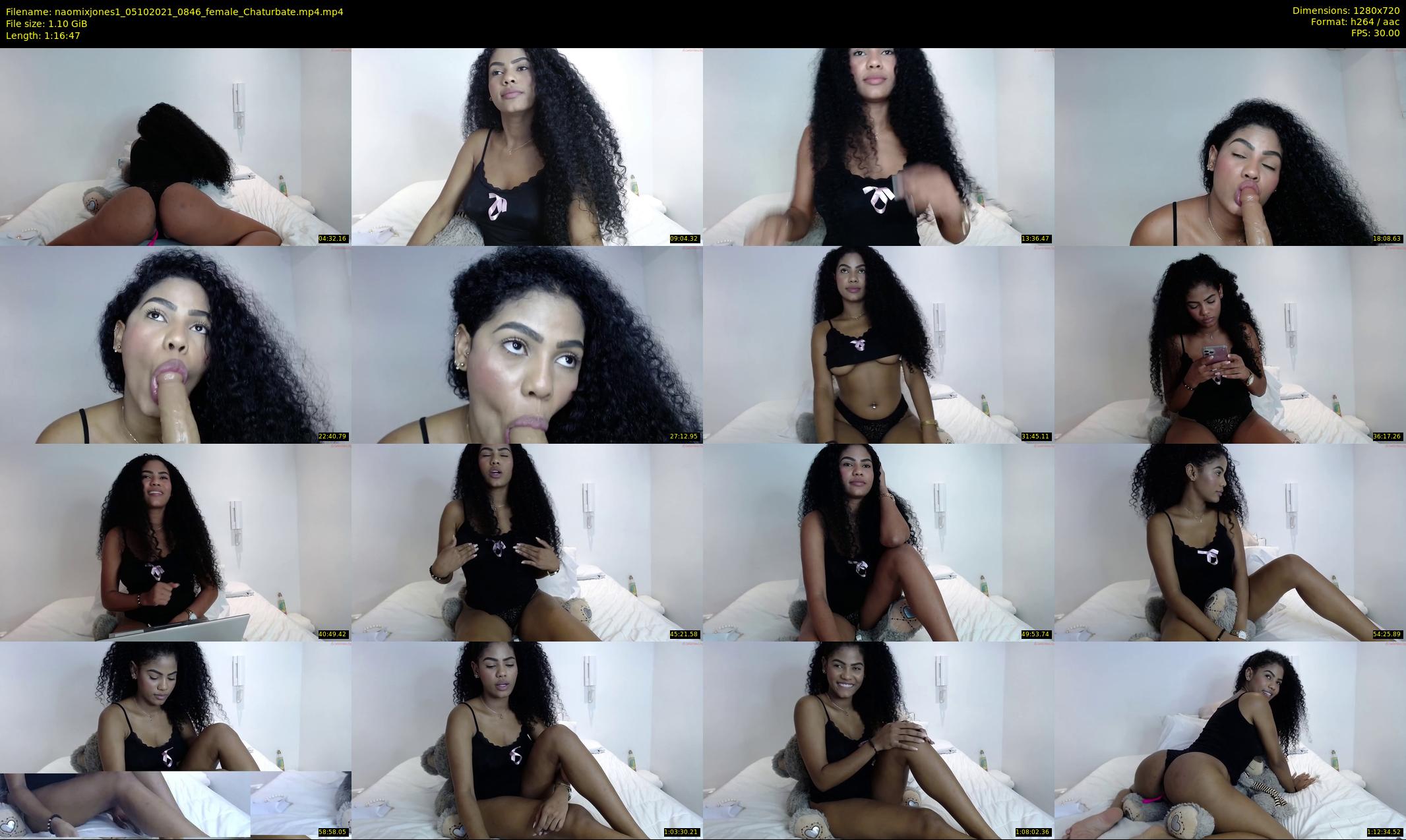 naomixjones1 — 77 minute Chaturbate female cam show recording, 720p, Oct 5, 2021
