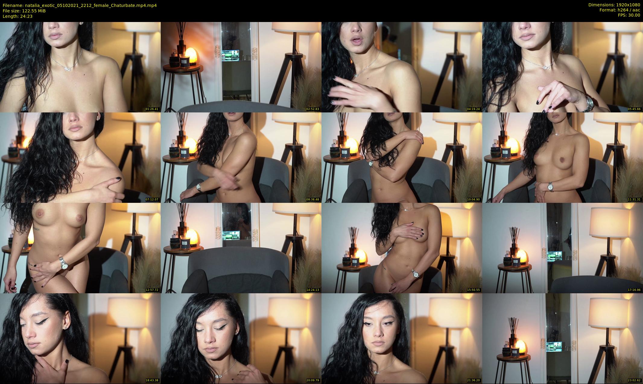 natalia_exotic — 25 minute Chaturbate female cam show recording, 1080p, Oct 5, 2021