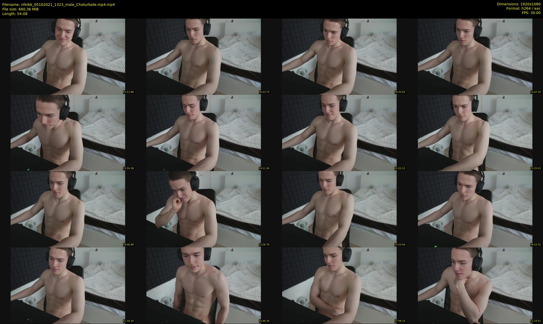 nfeibk — 55 minute Chaturbate male cam show recording, 1080p, Oct 5, 2021