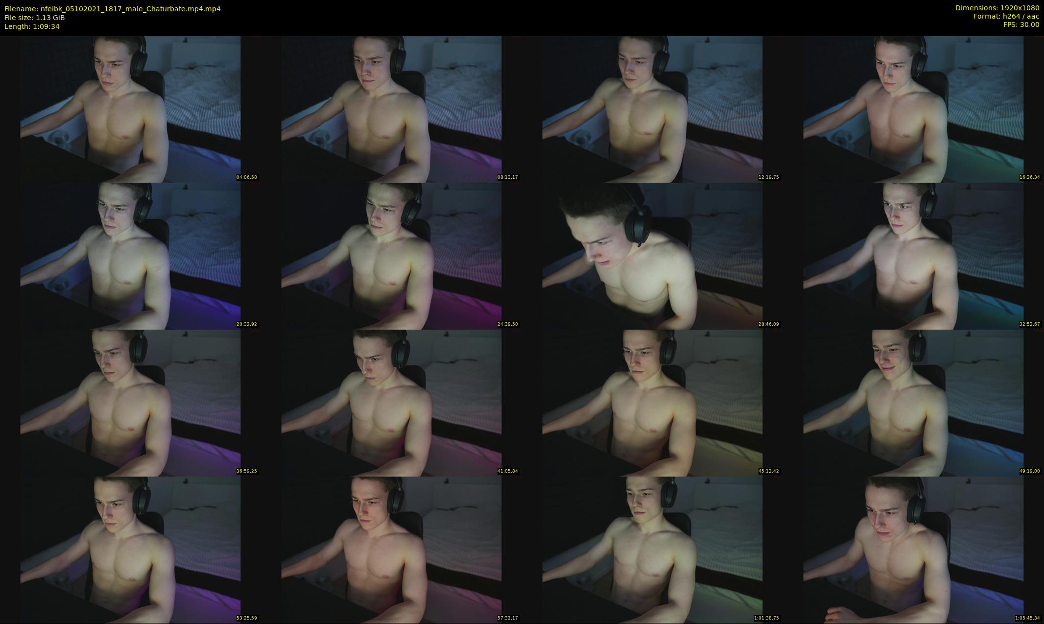 nfeibk — 70 minute Chaturbate male cam show recording, 1080p, Oct 5, 2021