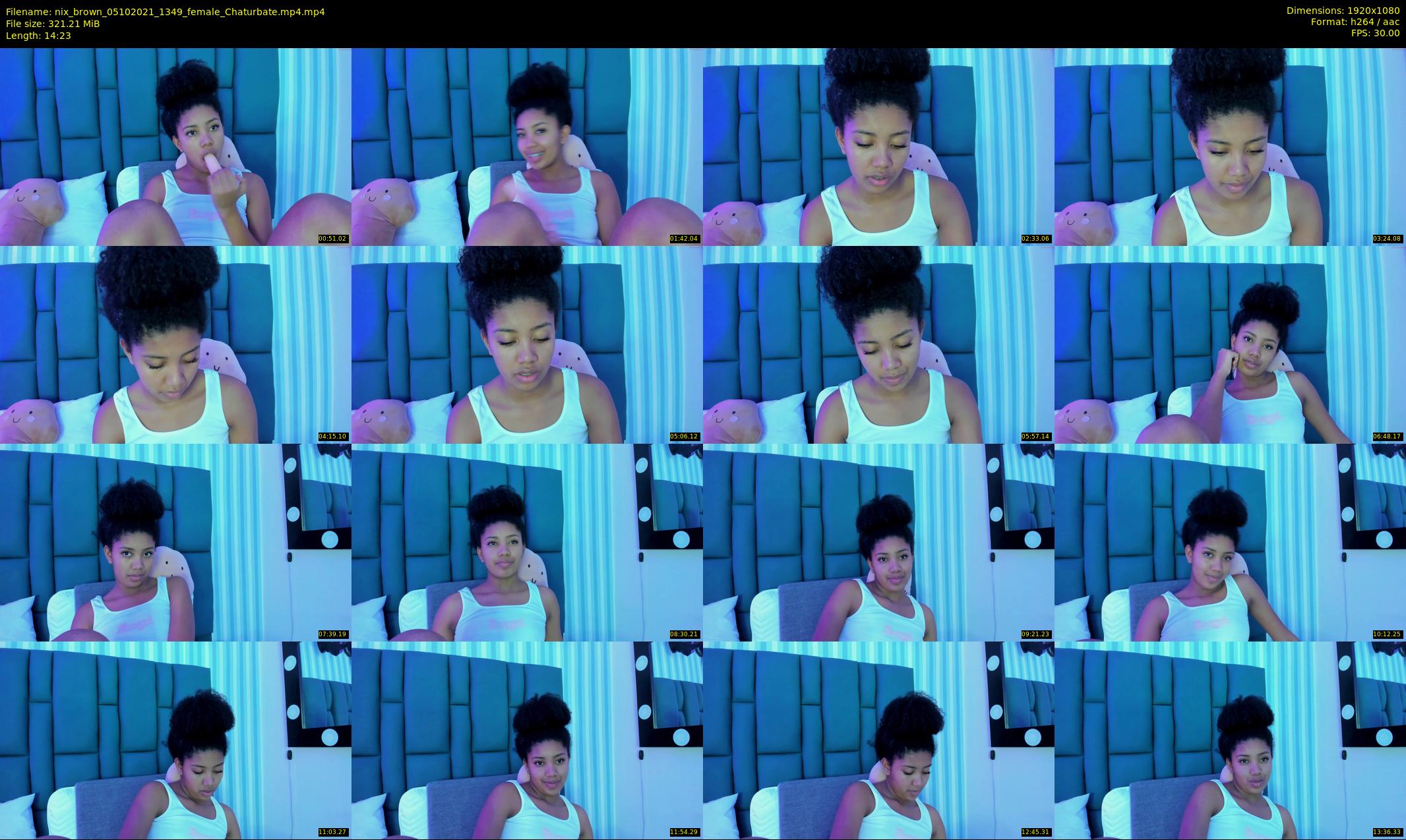 nix_brown — 15 minute Chaturbate female cam show recording, 1080p, Oct 5, 2021