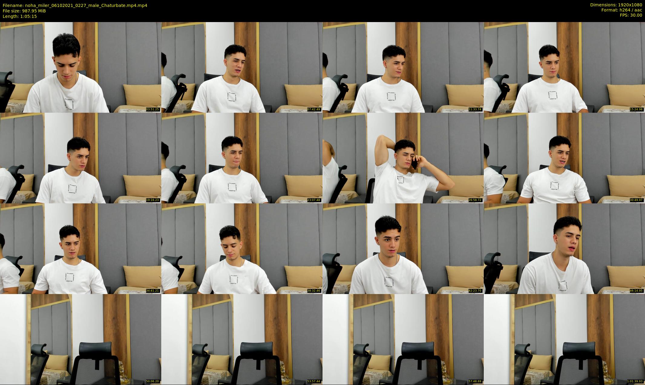 noha_miler — 66 minute Chaturbate male cam show recording, 1080p, Oct 6, 2021