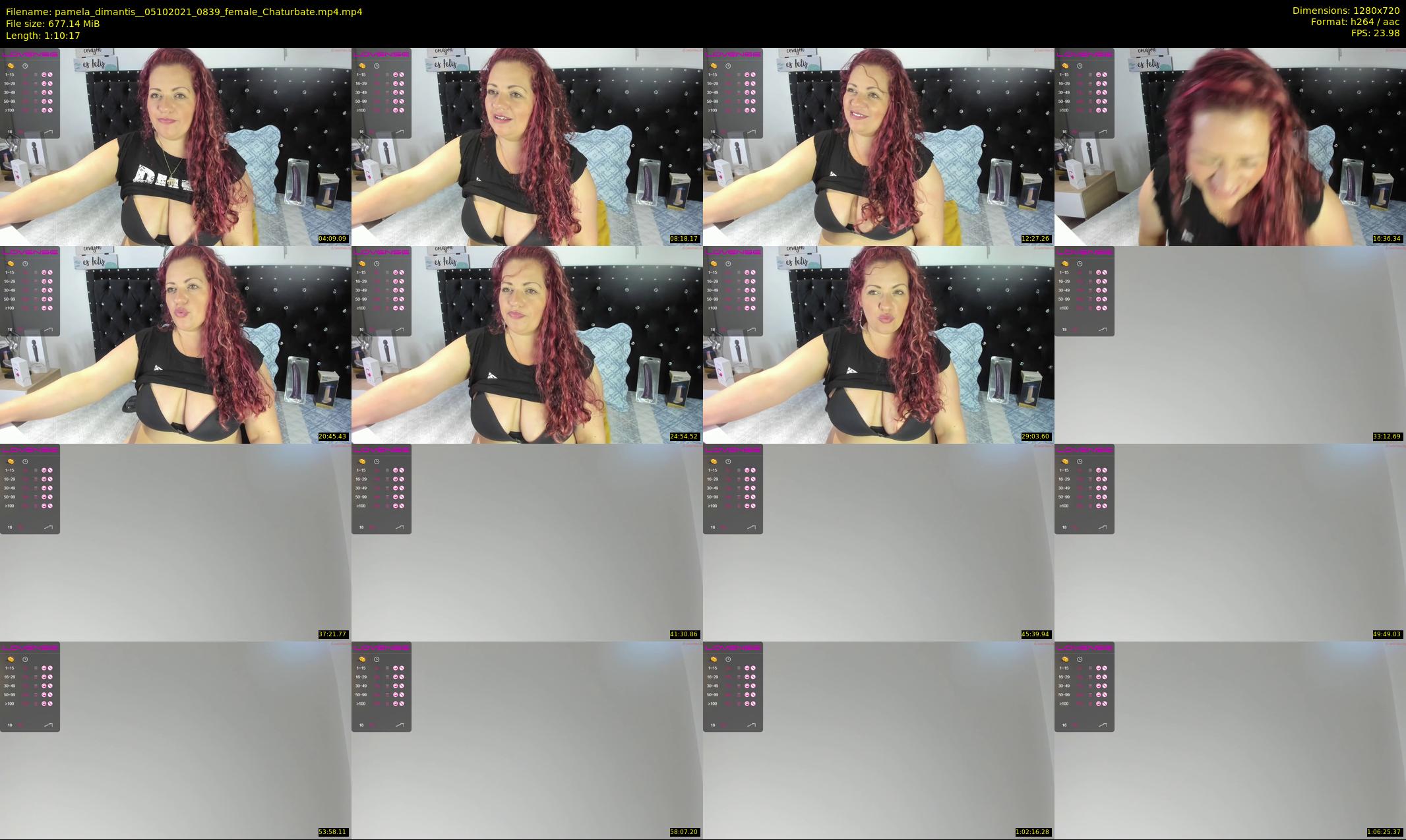 pamela_dimantis_ — 71 minute Chaturbate female cam show recording, 720p, Oct 5, 2021