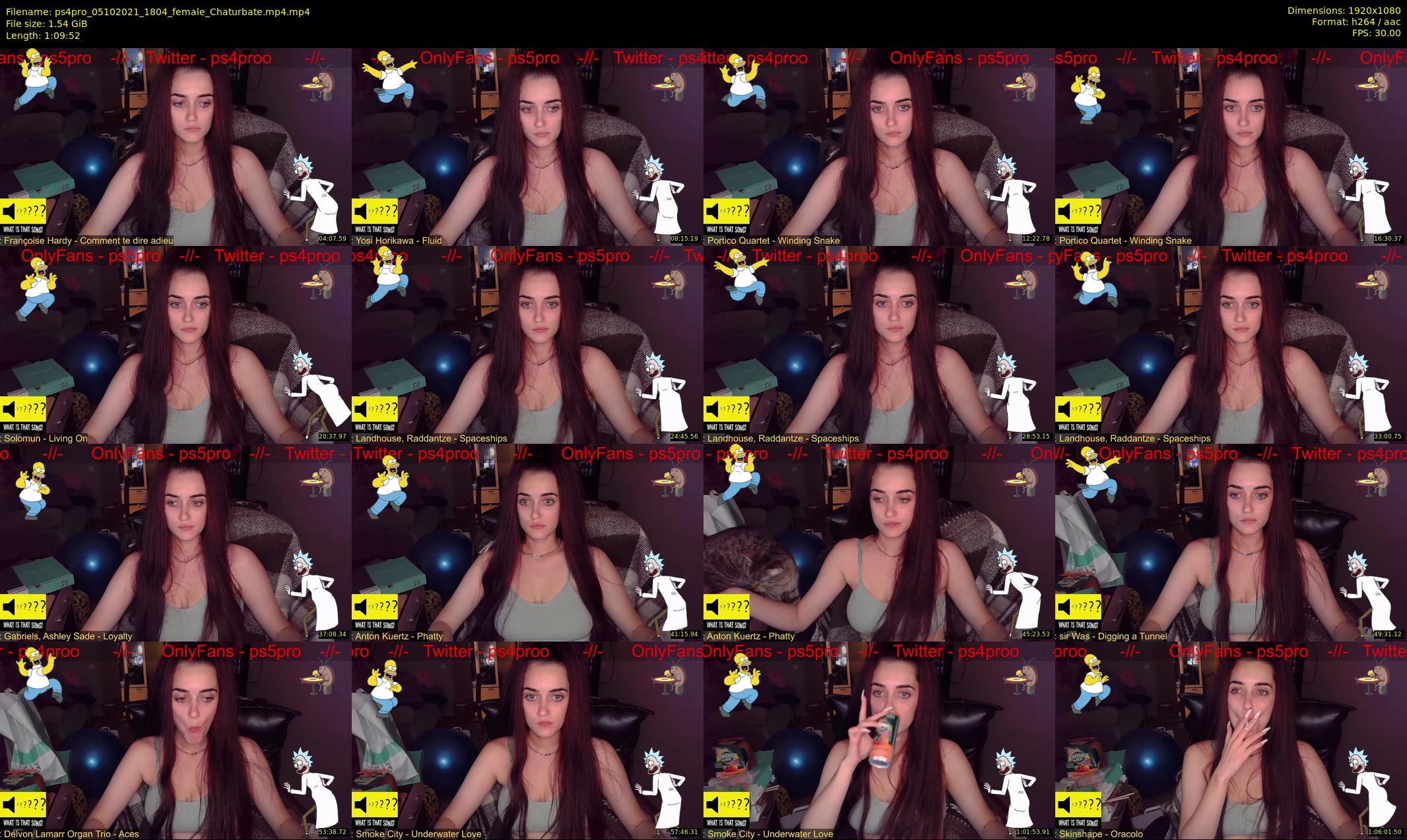 ps4pro — 70 minute Chaturbate female cam show recording, 1080p, Oct 5, 2021