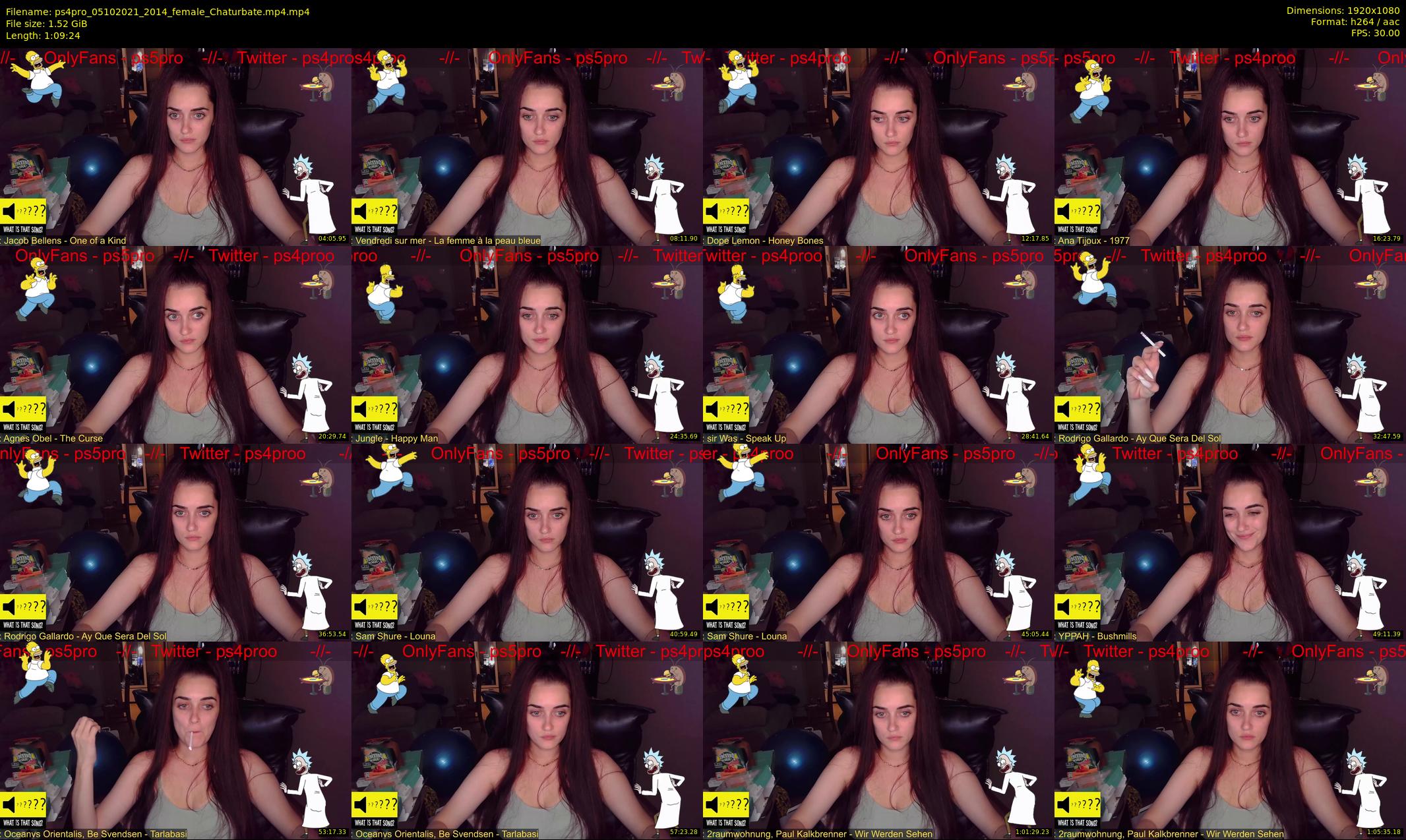 ps4pro — 70 minute Chaturbate female cam show recording, 1080p, Oct 5, 2021