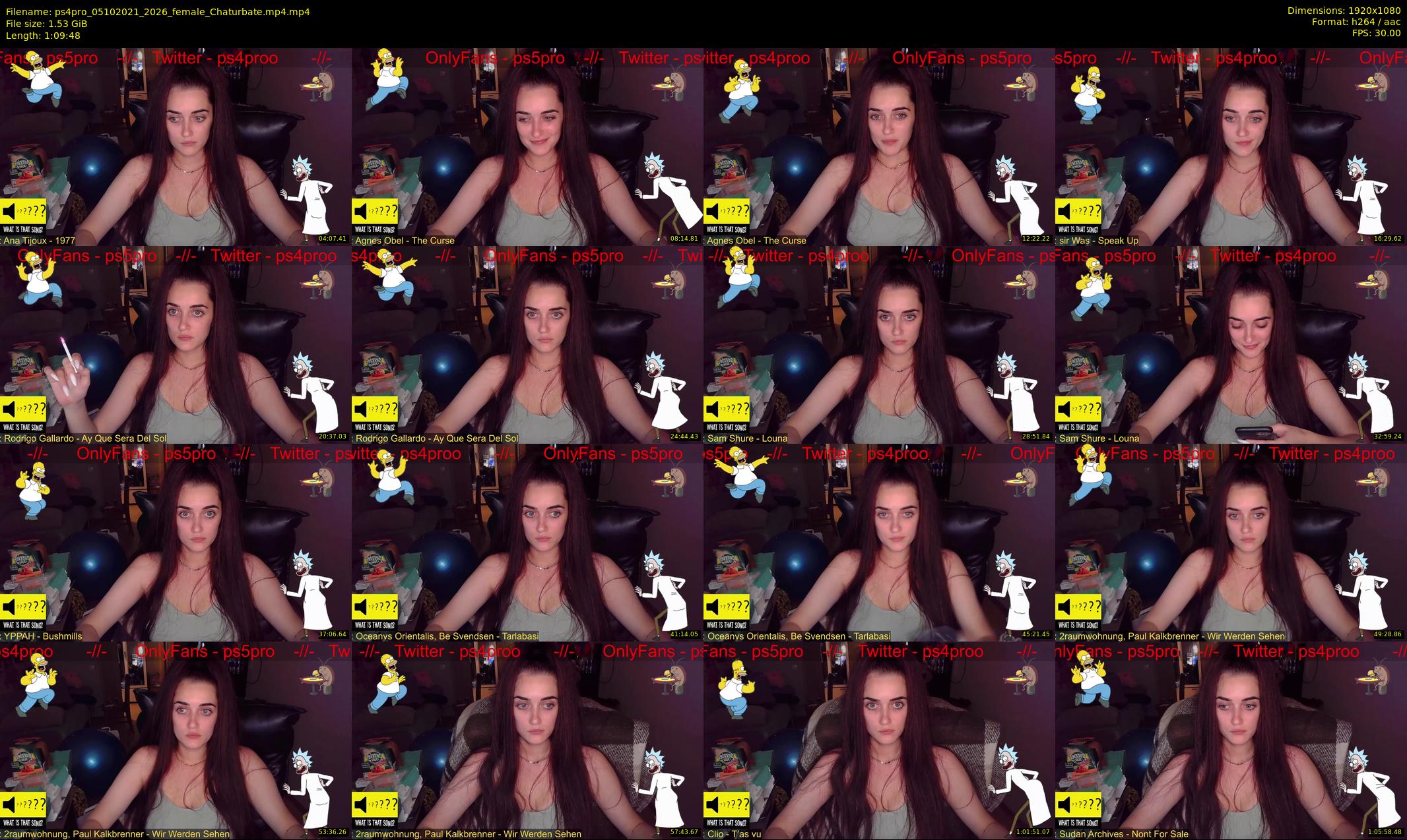 ps4pro — 70 minute Chaturbate female cam show recording, 1080p, Oct 5, 2021