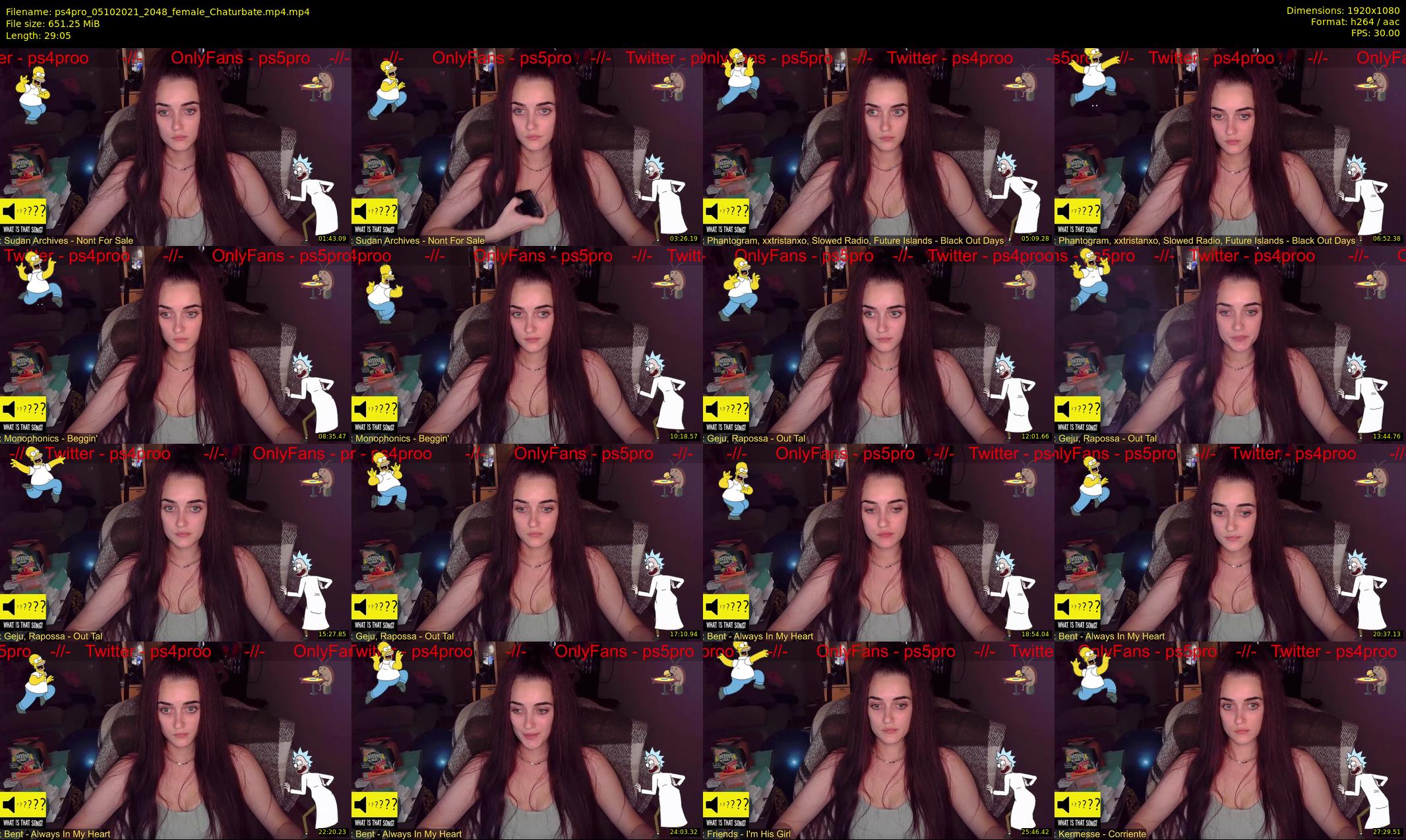 ps4pro — 30 minute Chaturbate female cam show recording, 1080p, Oct 5, 2021