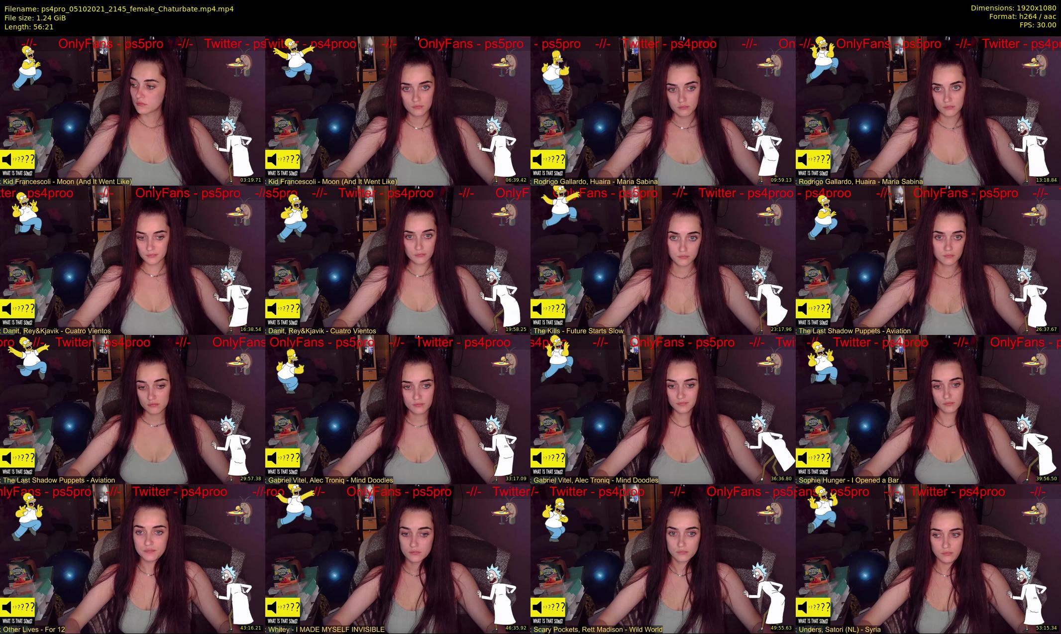 ps4pro — 57 minute Chaturbate female cam show recording, 1080p, Oct 5, 2021