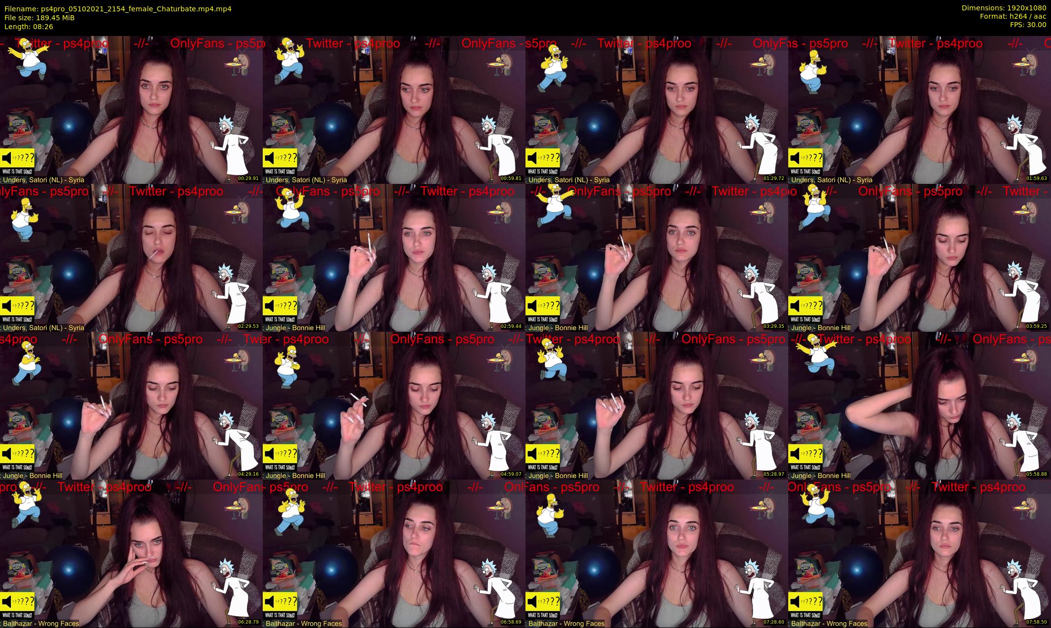 ps4pro — 9 minute Chaturbate female cam show recording, 1080p, Oct 5, 2021