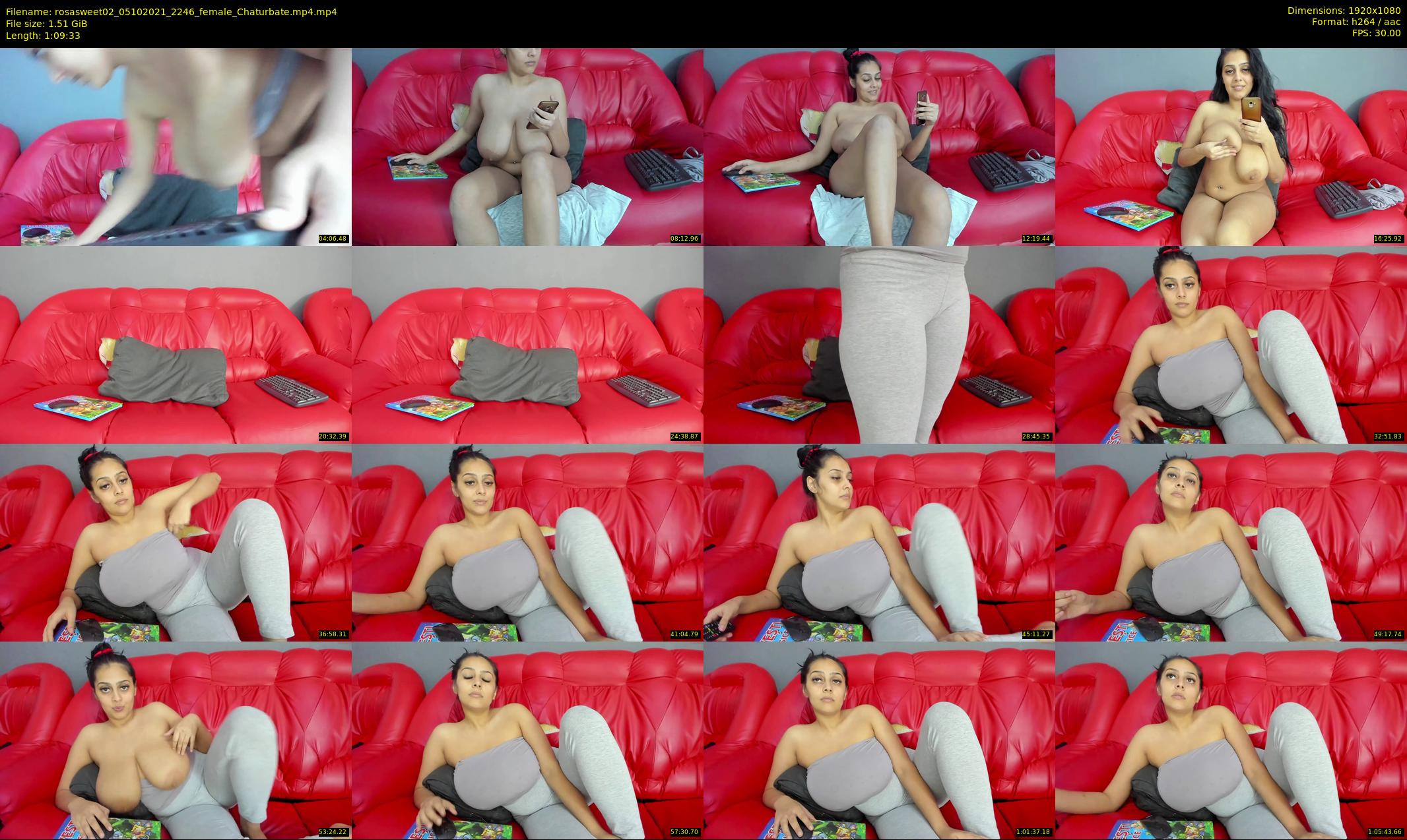 rosasweet02 — 70 minute Chaturbate female cam show recording, 1080p, Oct 5, 2021