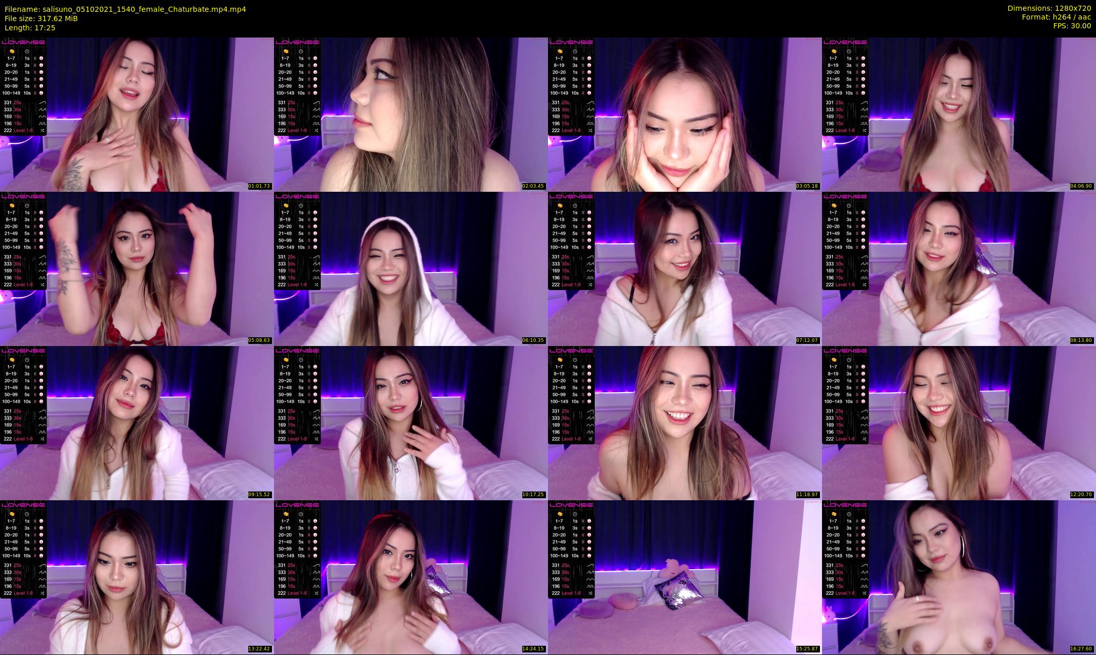 salisuno — 18 minute Chaturbate female cam show recording, 720p, Oct 5, 2021