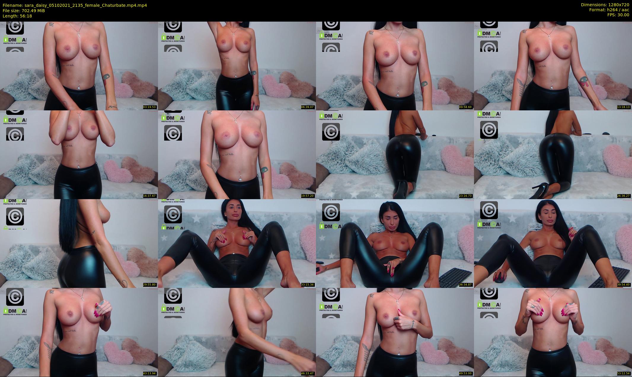 sara_daisy — 57 minute Chaturbate female cam show recording, 720p, Oct 5, 2021