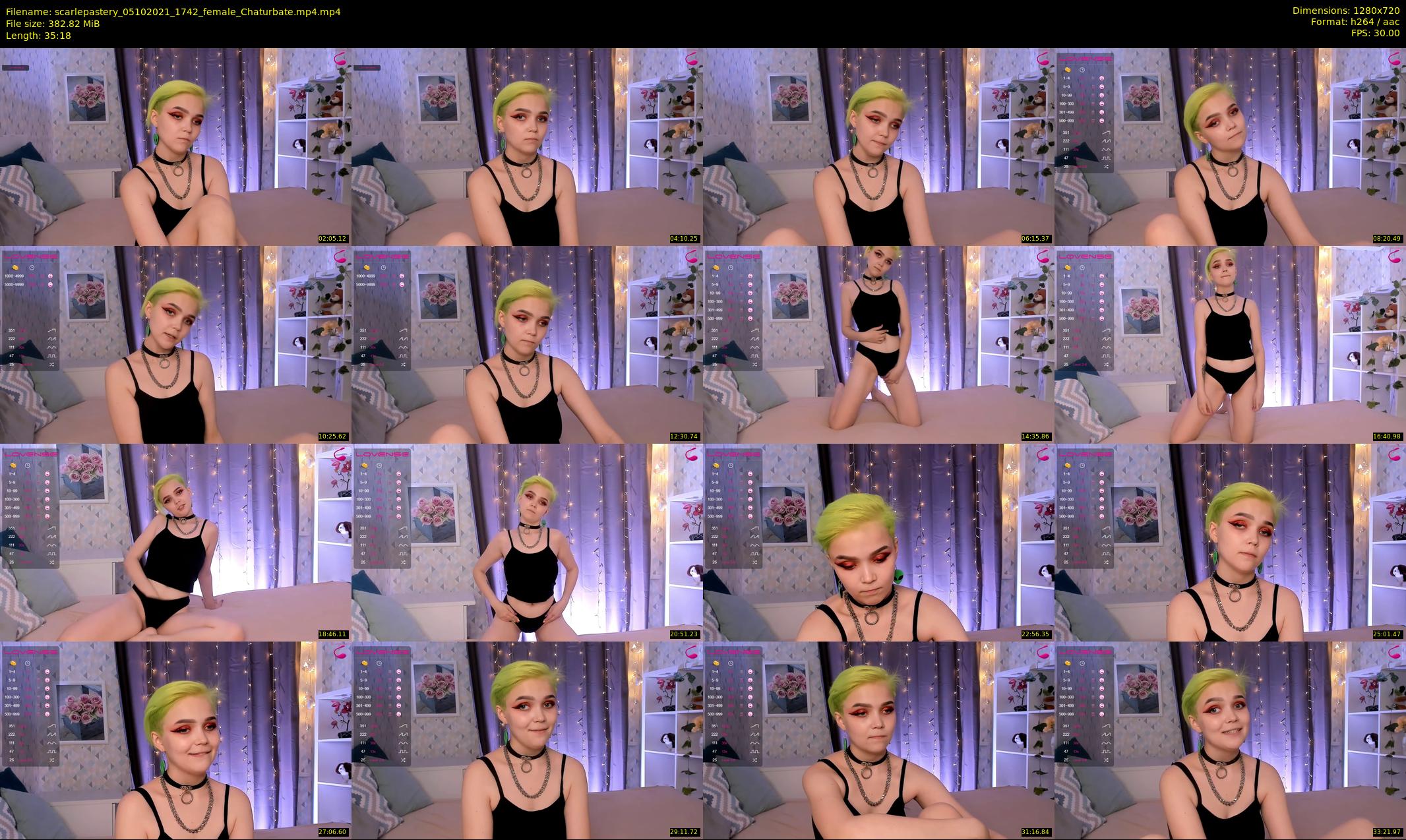 scarlepastery — 36 minute Chaturbate couple cam show recording, 720p, Oct 5, 2021