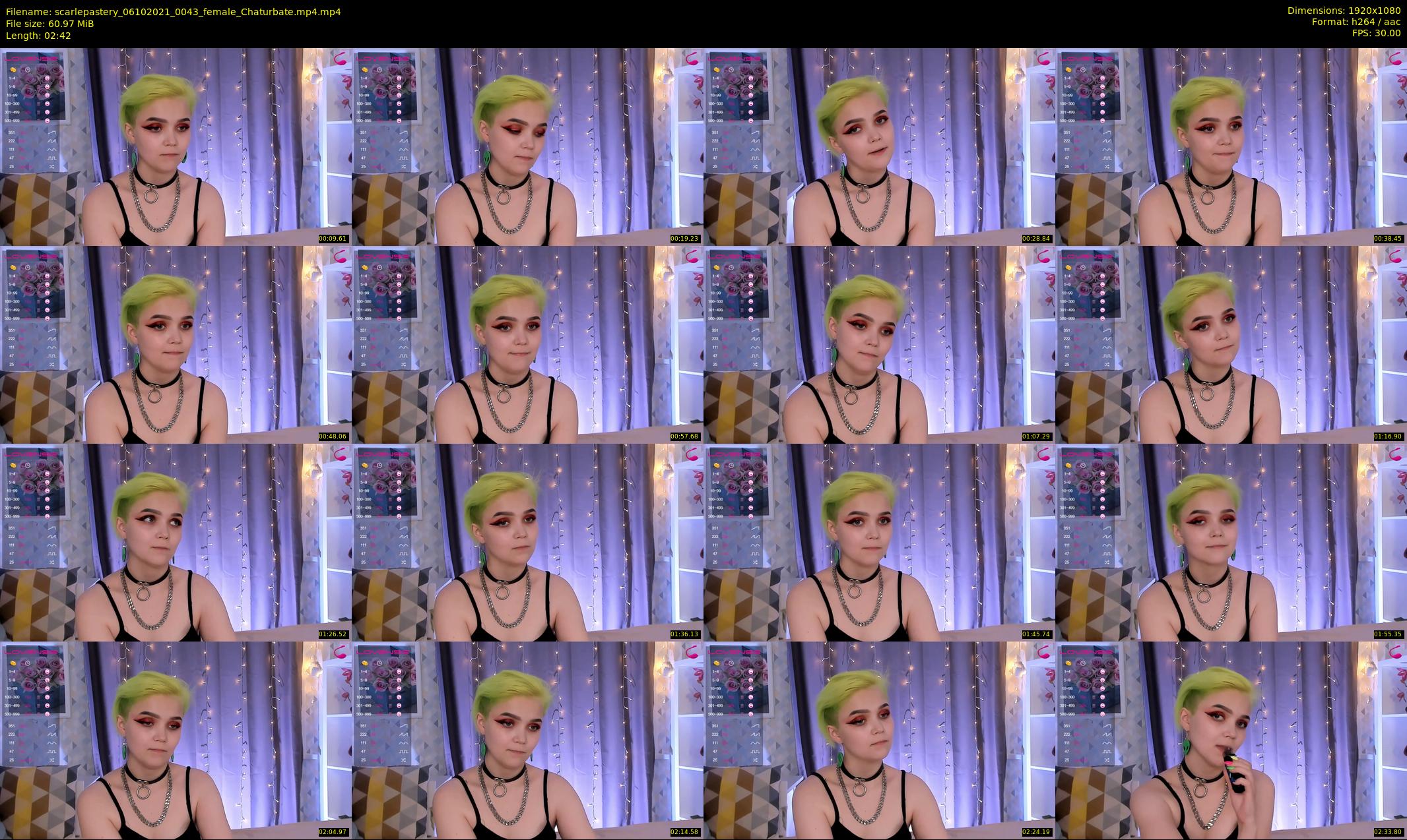 scarlepastery — 3 minute Chaturbate couple cam show recording, 1080p, Oct 6, 2021