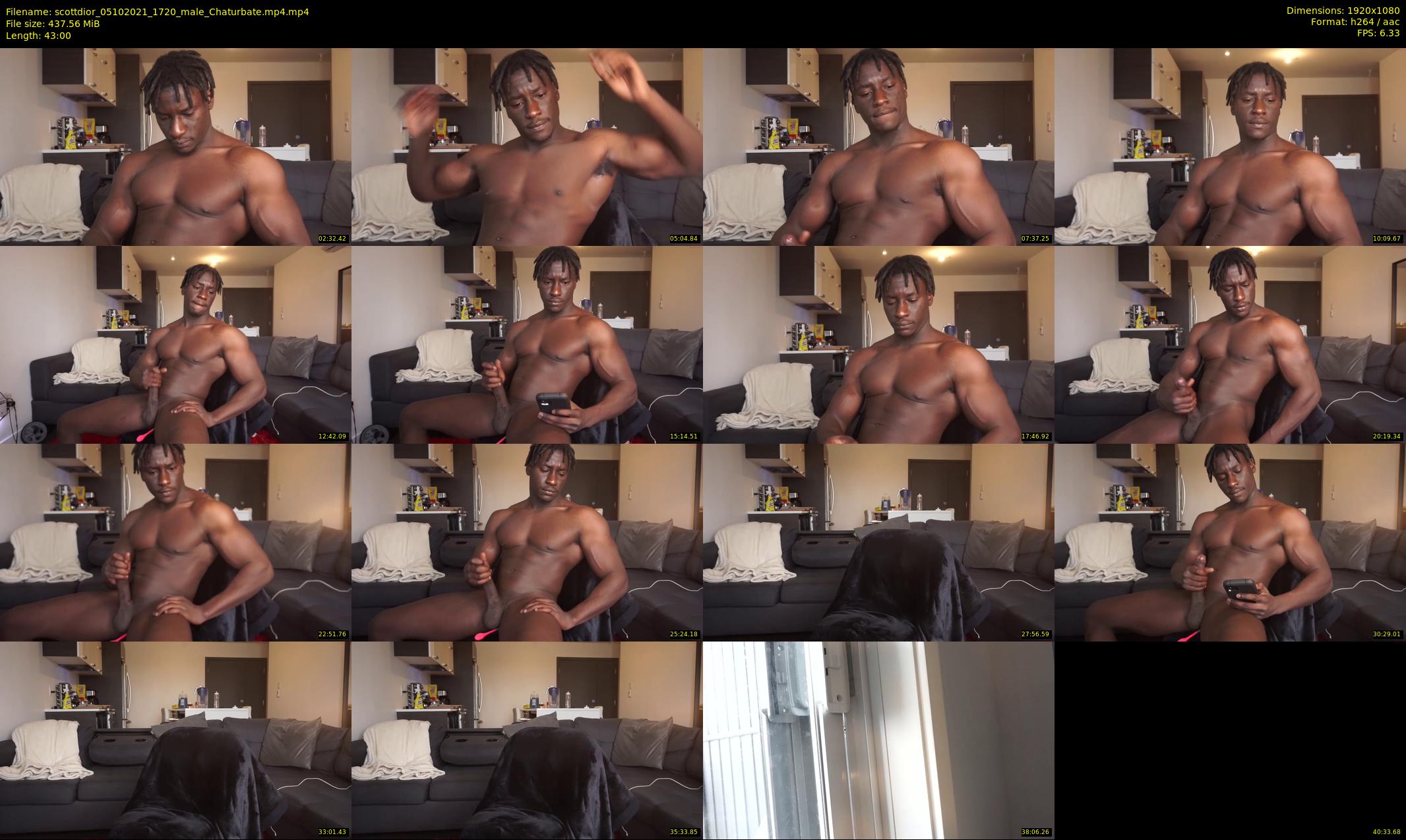 scottdior — 43 minute Chaturbate male cam show recording, 1080p, Oct 5, 2021