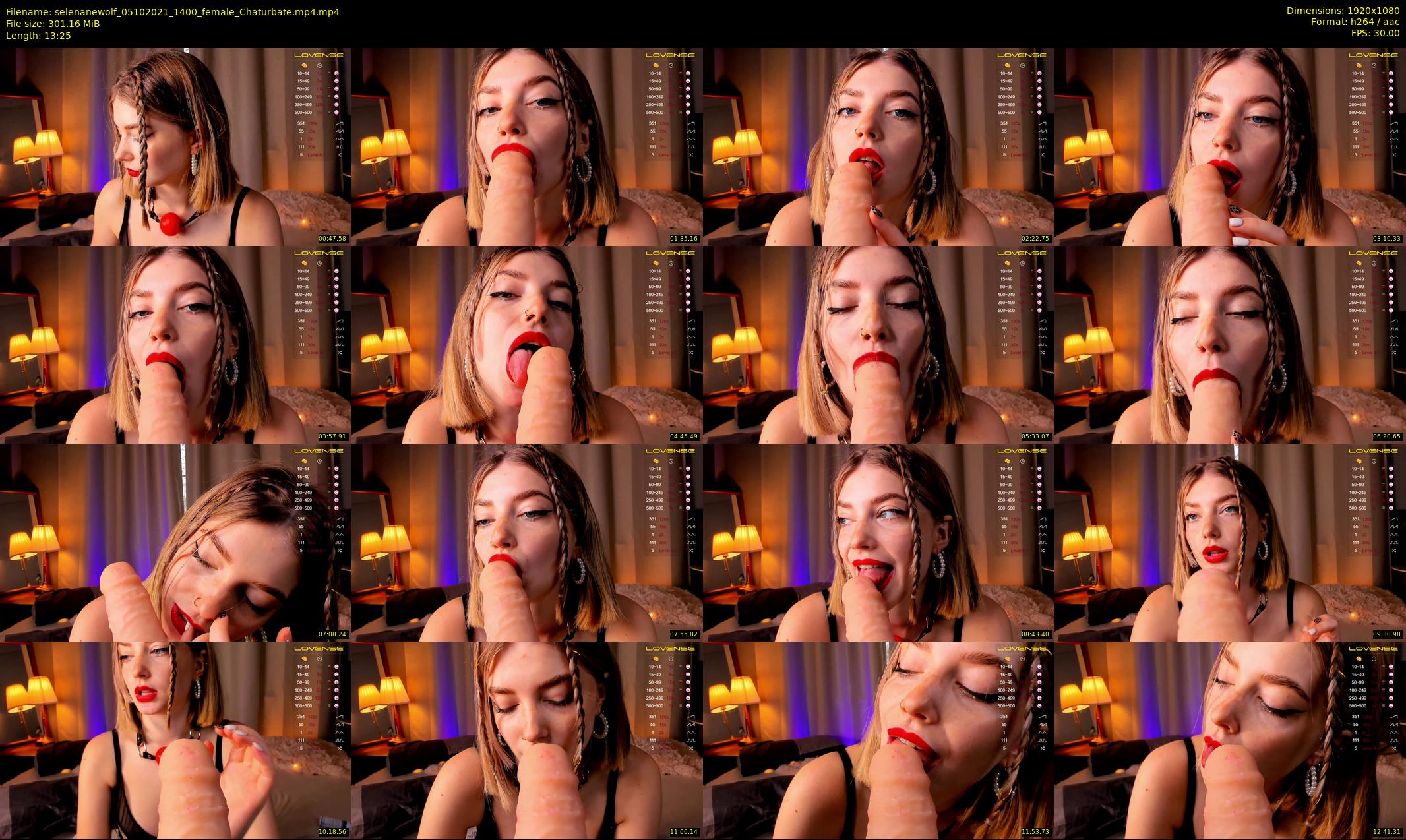 selenanewolf — 14 minute Chaturbate couple cam show recording, 1080p, Oct 5, 2021