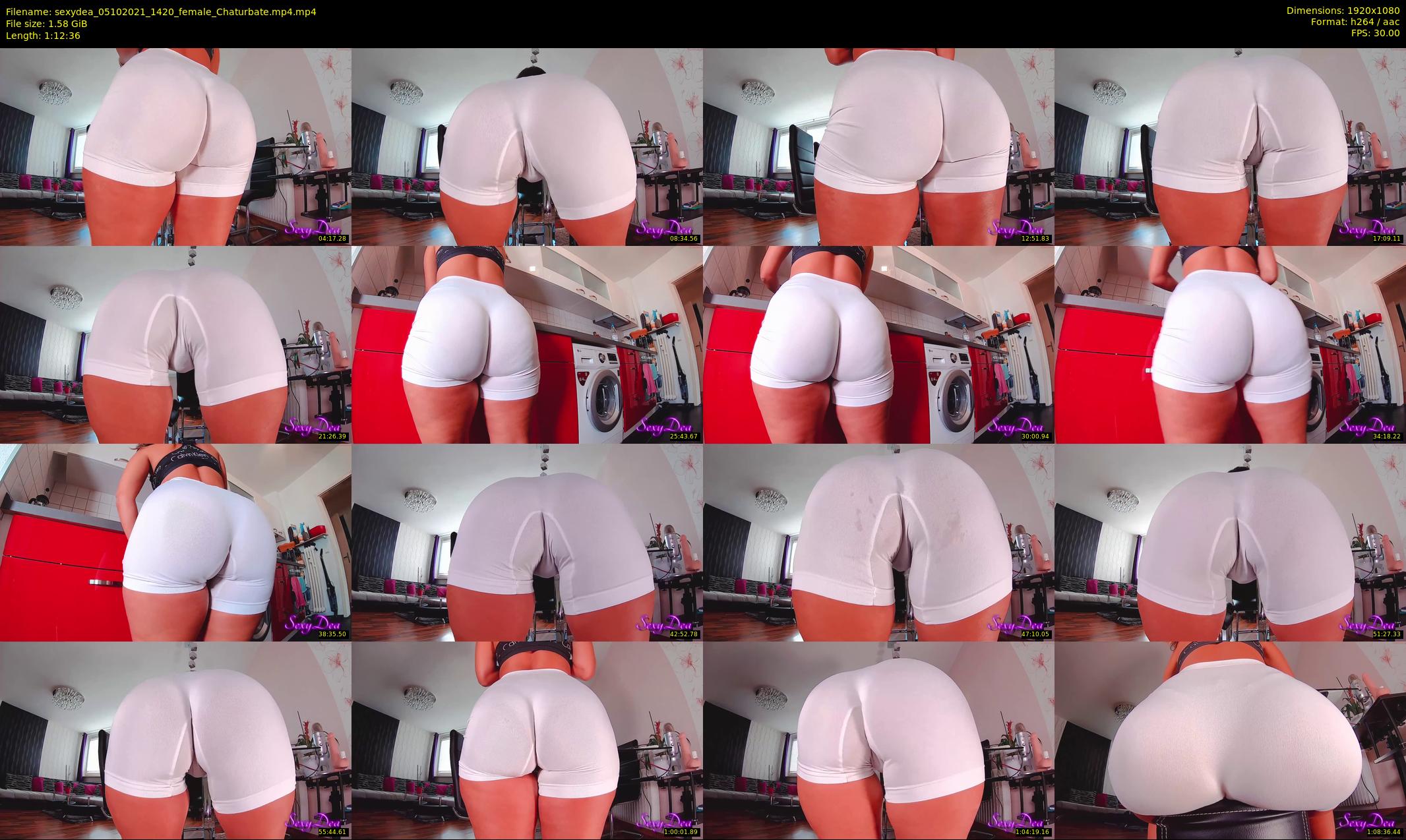 sexydea — 73 minute Chaturbate female cam show recording, 1080p, Oct 5, 2021