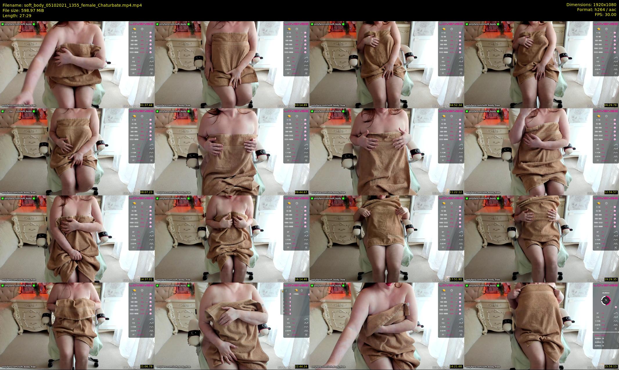 soft_body — 28 minute Chaturbate female cam show recording, 1080p, Oct 5, 2021