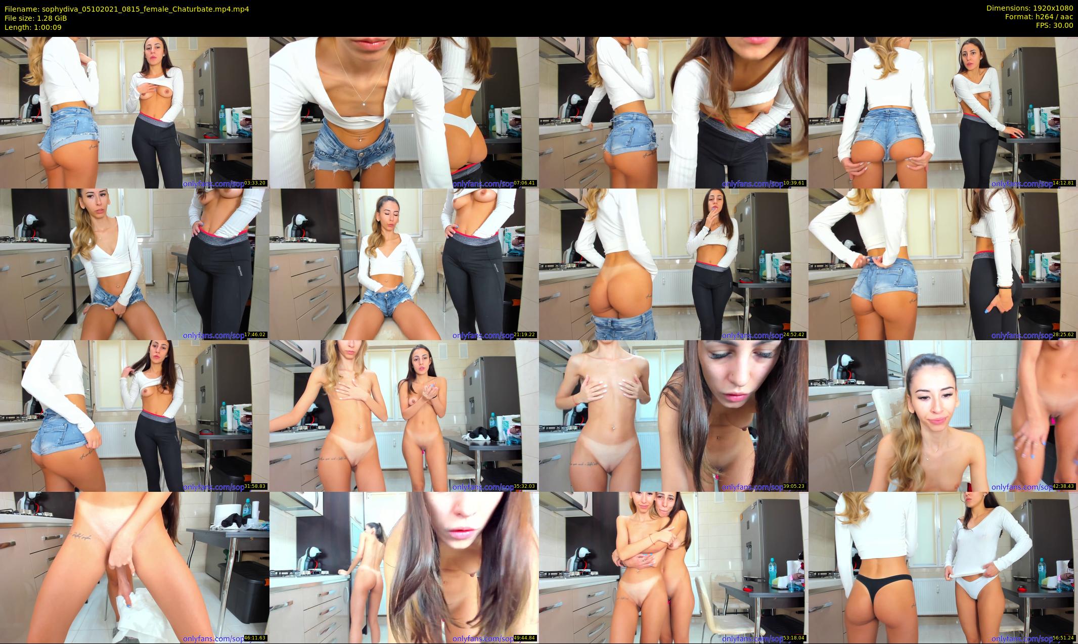 sophydiva — 61 minute Chaturbate female cam show recording, 1080p, Oct 5, 2021