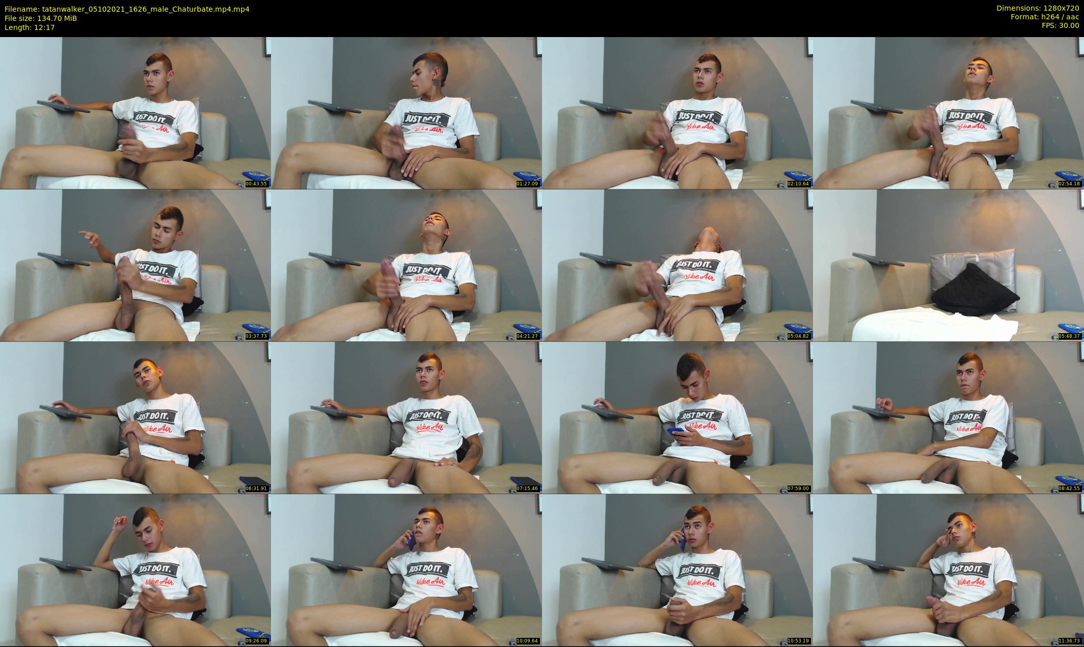 tatanwalker — 13 minute Chaturbate male cam show recording, 720p, Oct 5, 2021