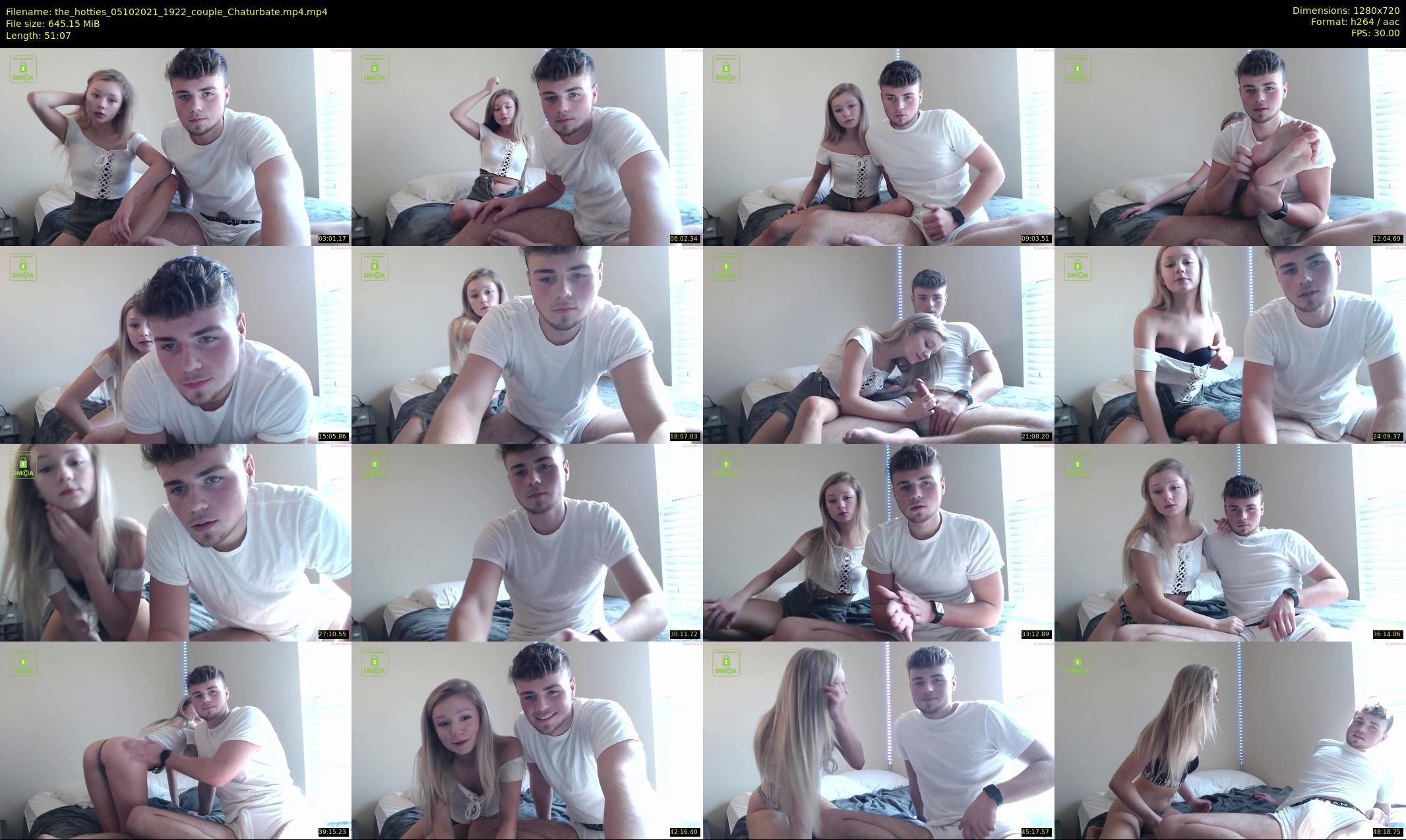 the_hotties — 52 minute Chaturbate couple cam show recording, 720p, Oct 5, 2021