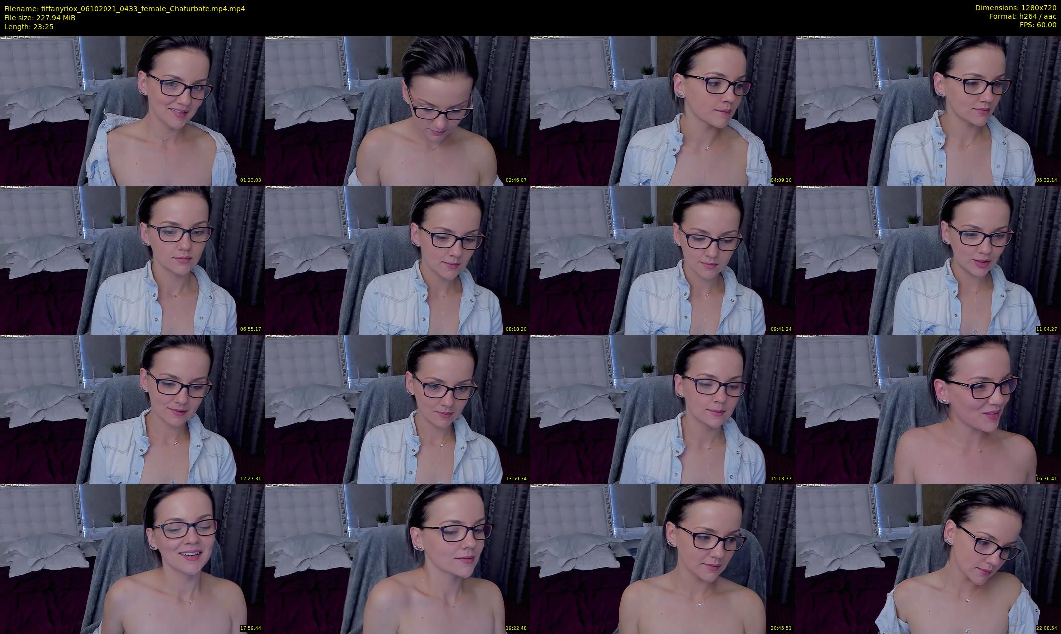 tiffanyriox — 24 minute Chaturbate female cam show recording, 720p, Oct 6, 2021