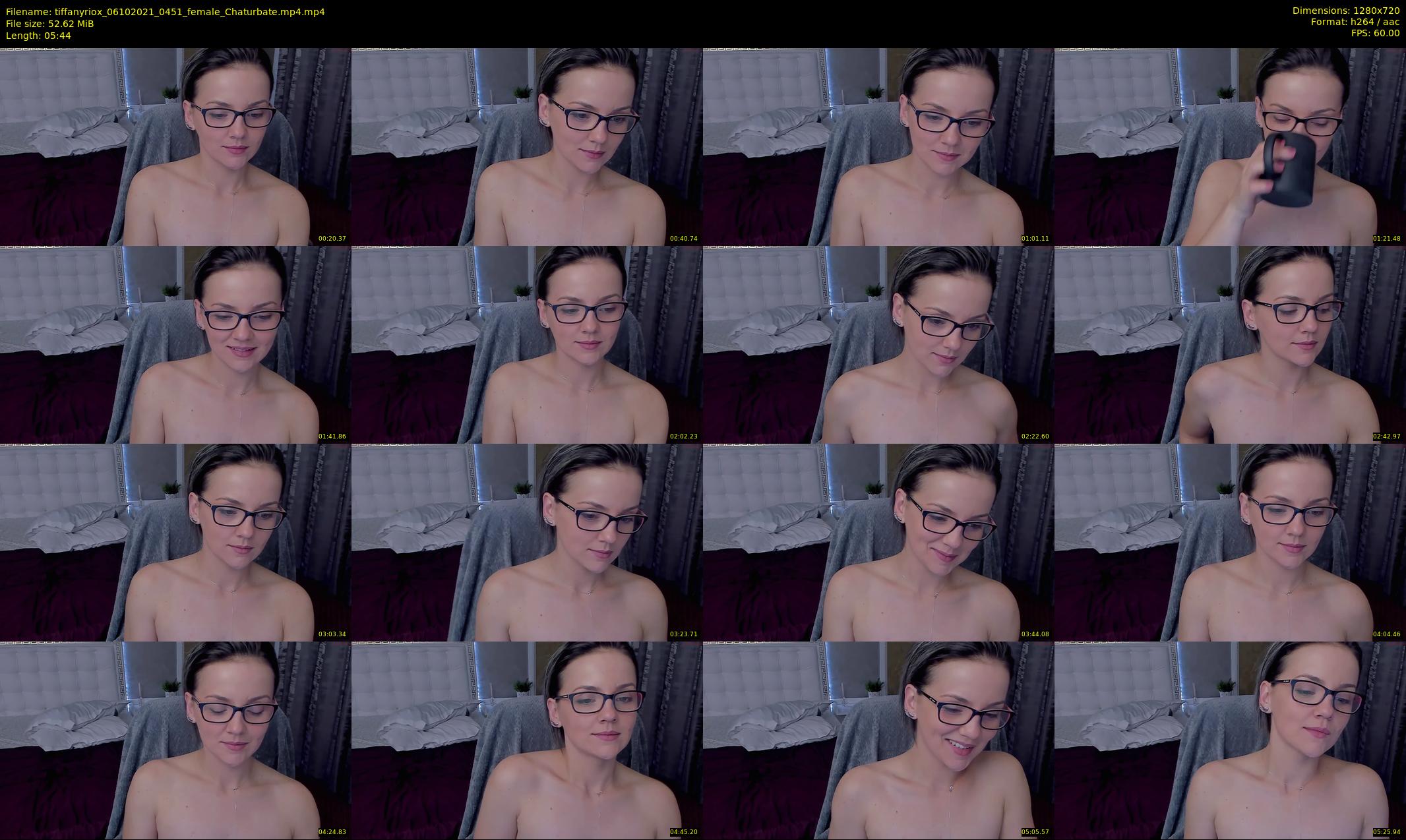 tiffanyriox — 6 minute Chaturbate female cam show recording, 720p, Oct 6, 2021
