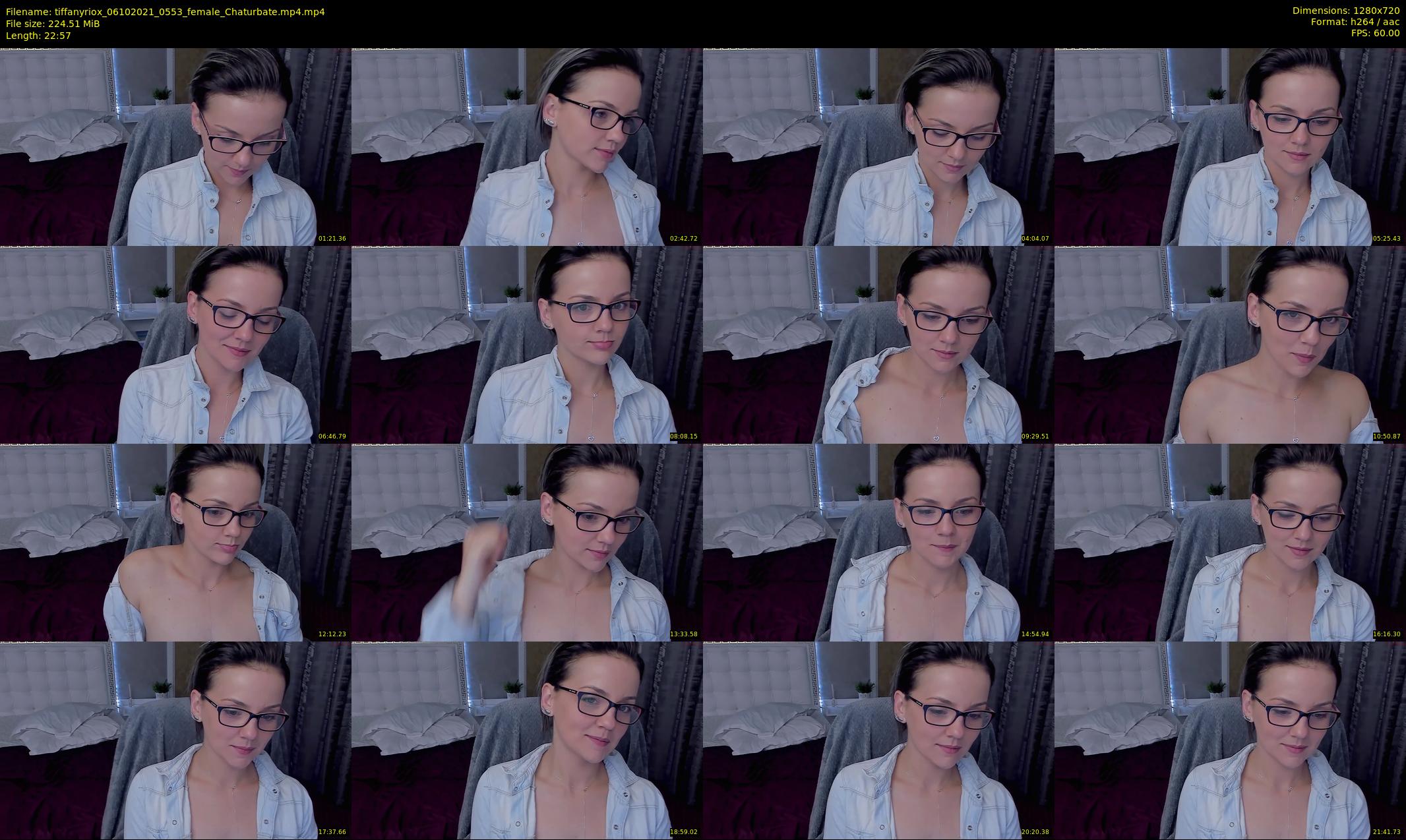 tiffanyriox — 23 minute Chaturbate female cam show recording, 720p, Oct 6, 2021