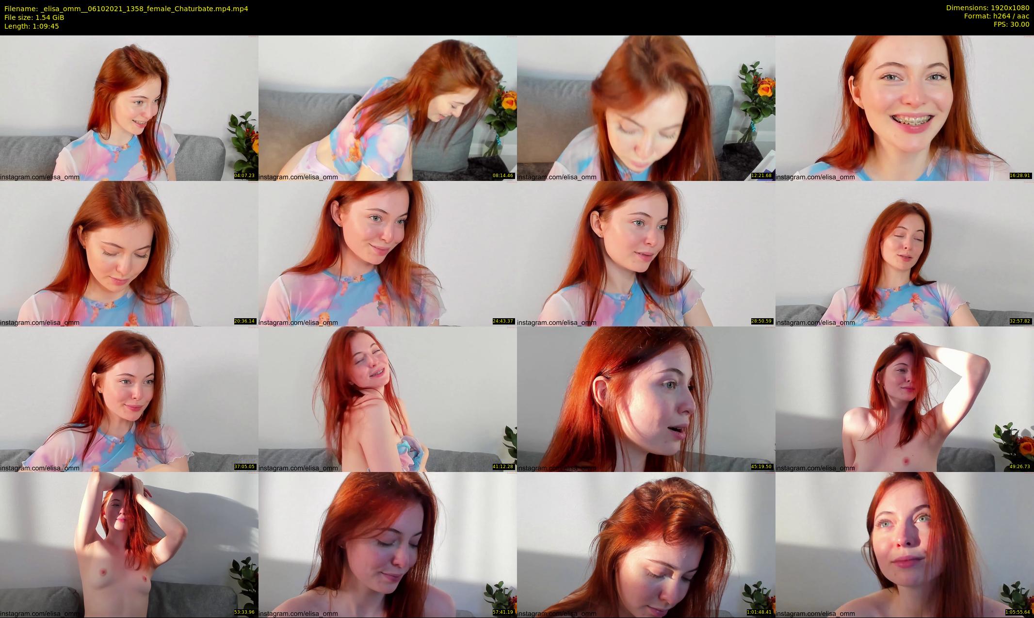 _elisa_omm_ — 70 minute Chaturbate female cam show recording, 1080p, Oct 6, 2021