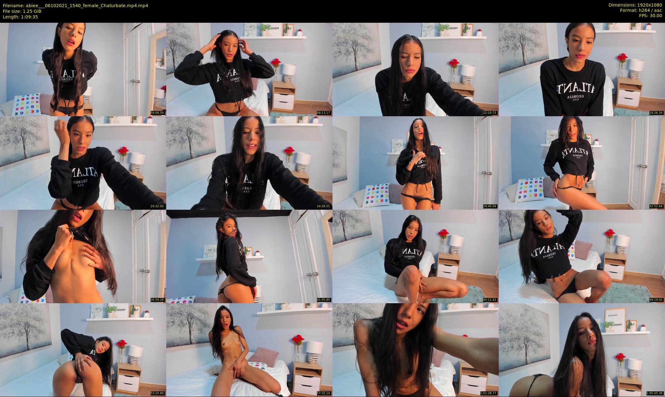 abiee__ — 70 minute Chaturbate female cam show recording, 1080p, Oct 6, 2021