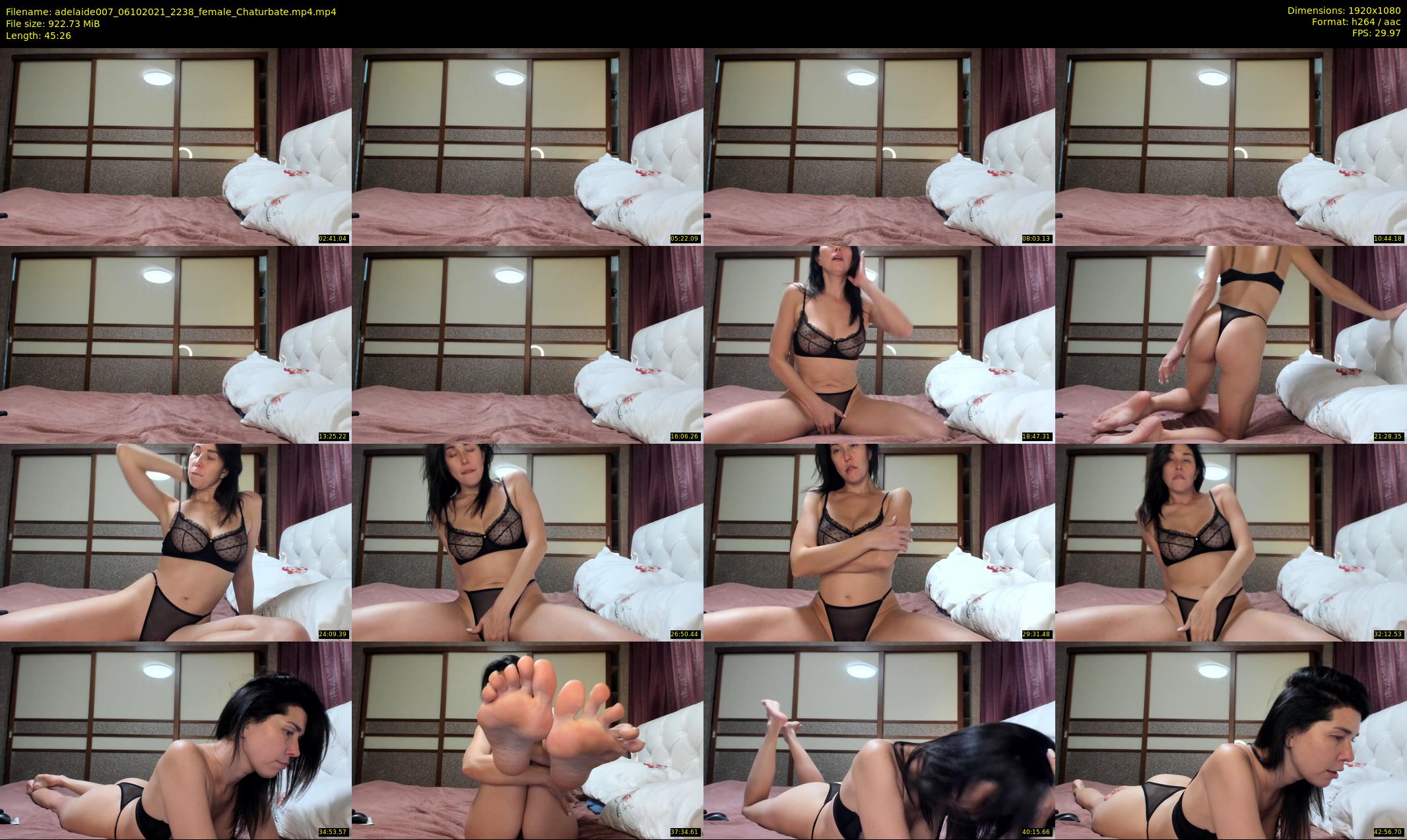 adelaide007 — 46 minute Chaturbate female cam show recording, 1080p, Oct 6, 2021