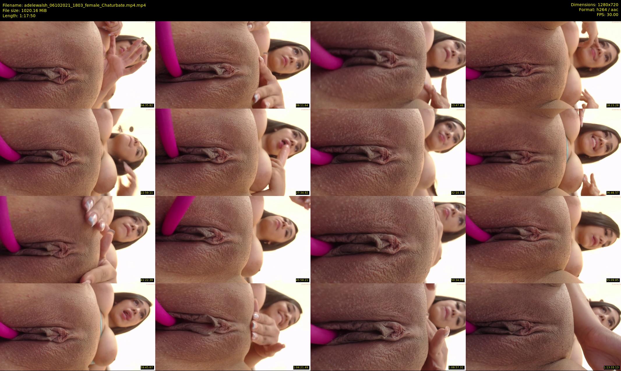 adelewalsh — 78 minute Chaturbate female cam show recording, 720p, Oct 6, 2021