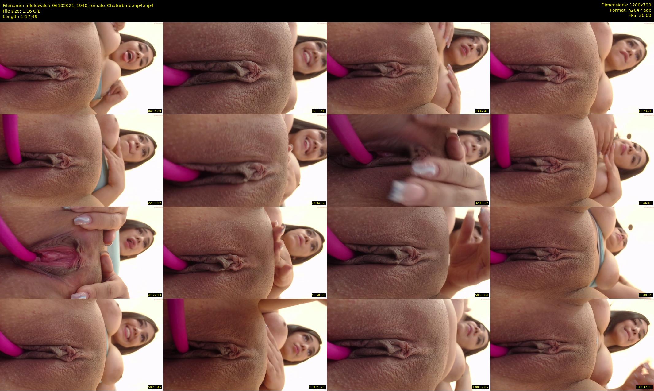 adelewalsh — 78 minute Chaturbate female cam show recording, 720p, Oct 6, 2021