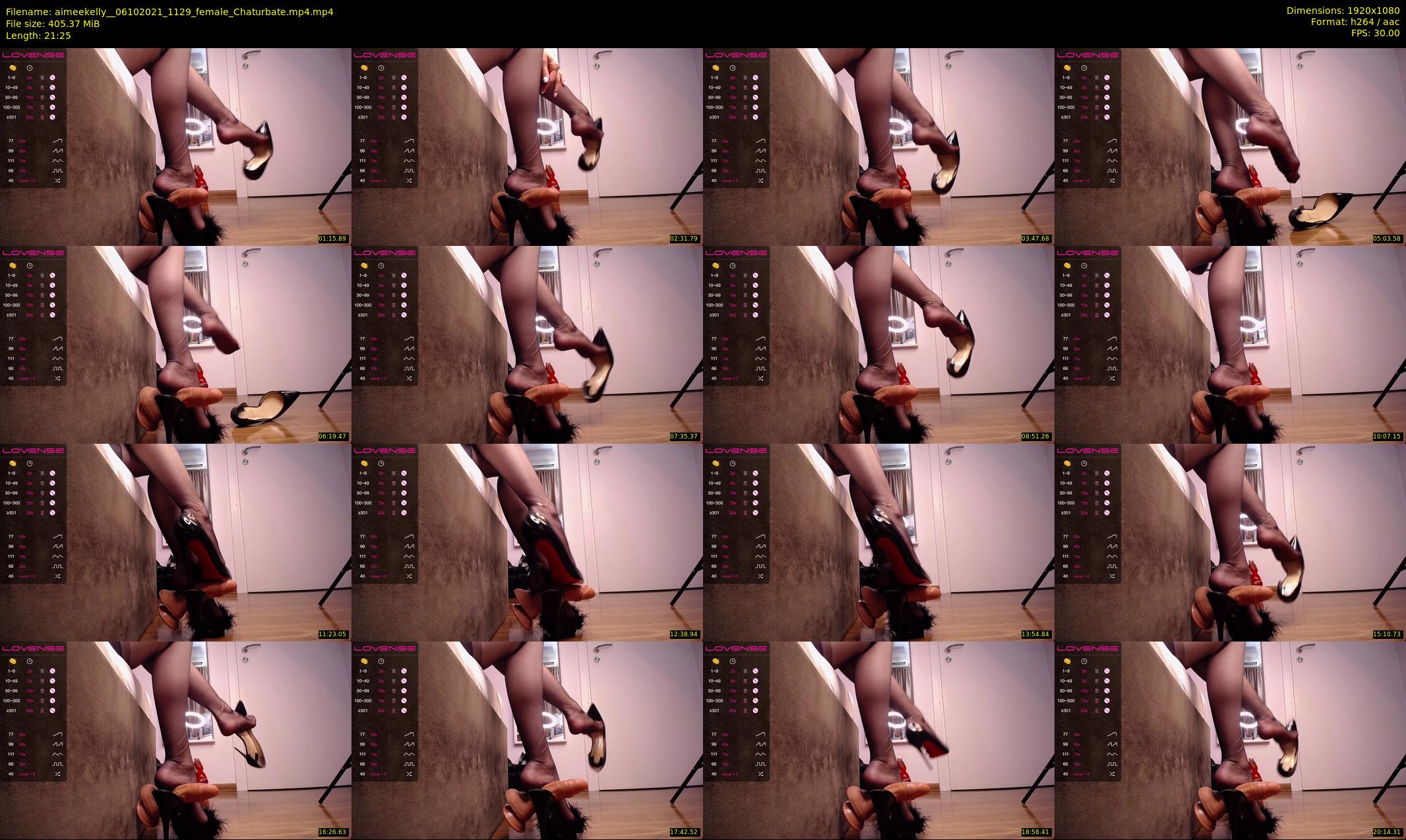 aimeekelly_ — 22 minute Chaturbate female cam show recording, 1080p, Oct 6, 2021