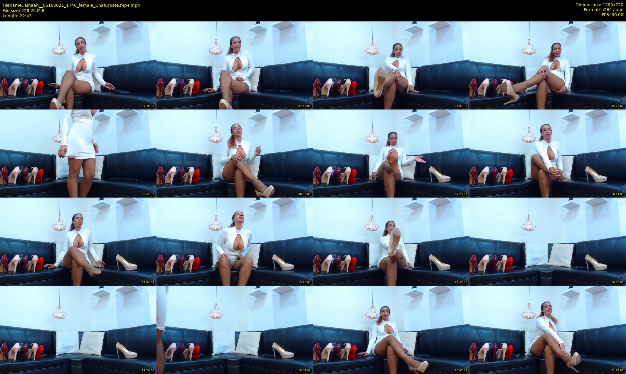 ainaah_ — 23 minute Chaturbate female cam show recording, 720p, Oct 6, 2021