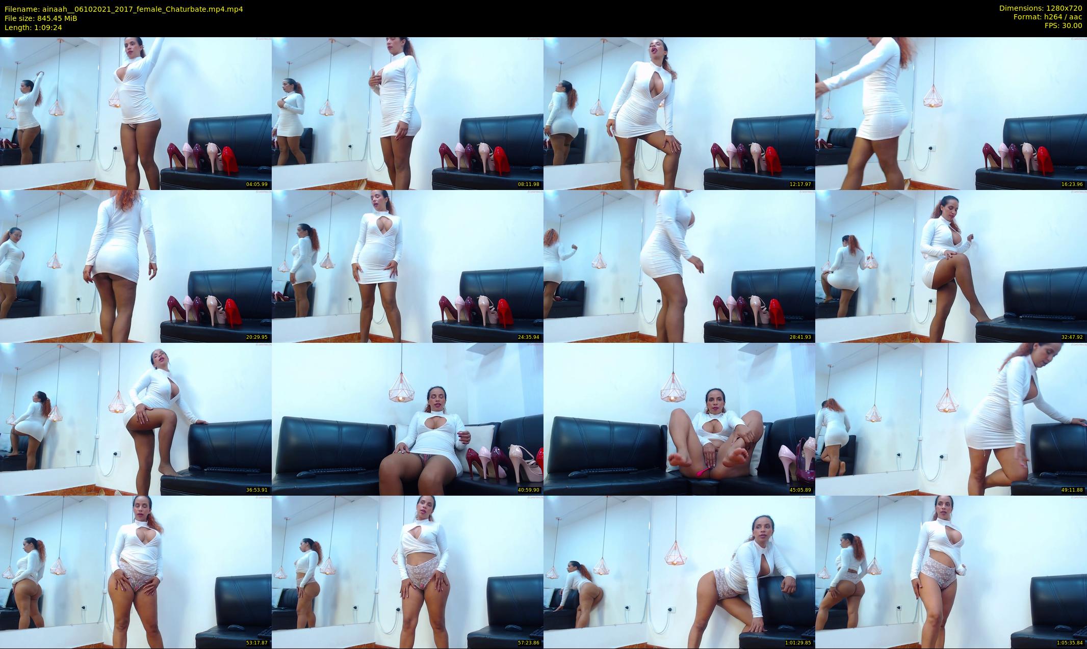 ainaah_ — 70 minute Chaturbate female cam show recording, 720p, Oct 6, 2021