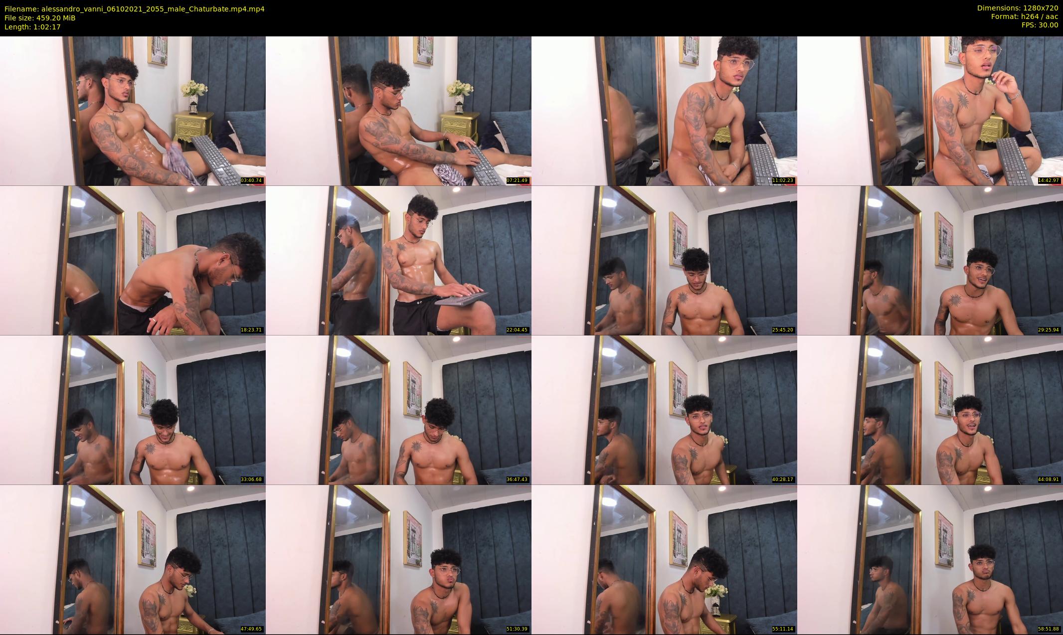 alessandro_vanni — 63 minute Chaturbate male cam show recording, 720p, Oct 6, 2021