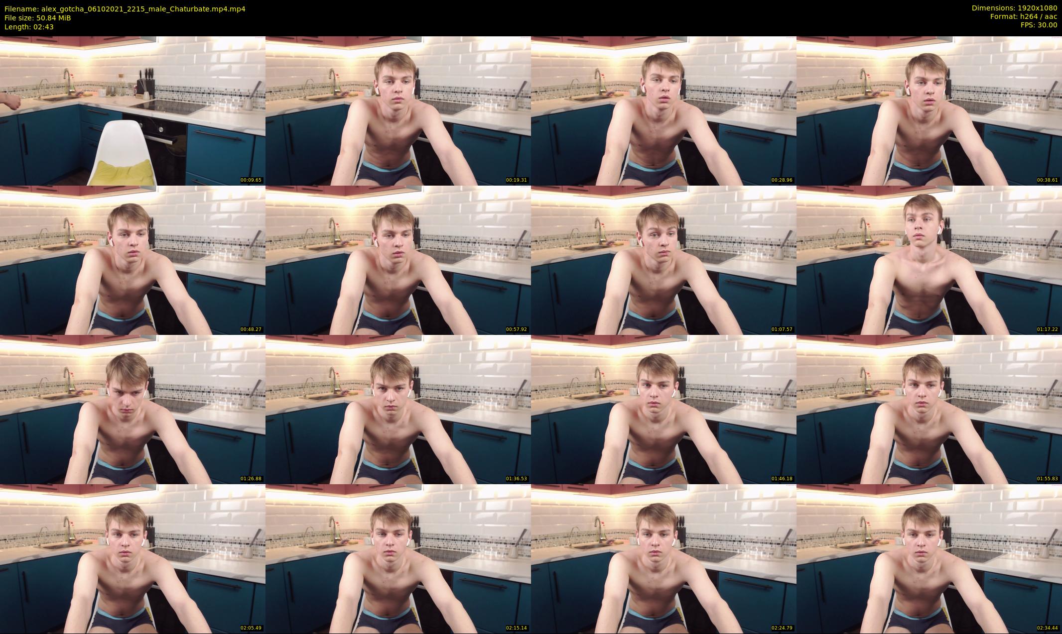 alex_gotcha — 3 minute Chaturbate male cam show recording, 1080p, Oct 6, 2021