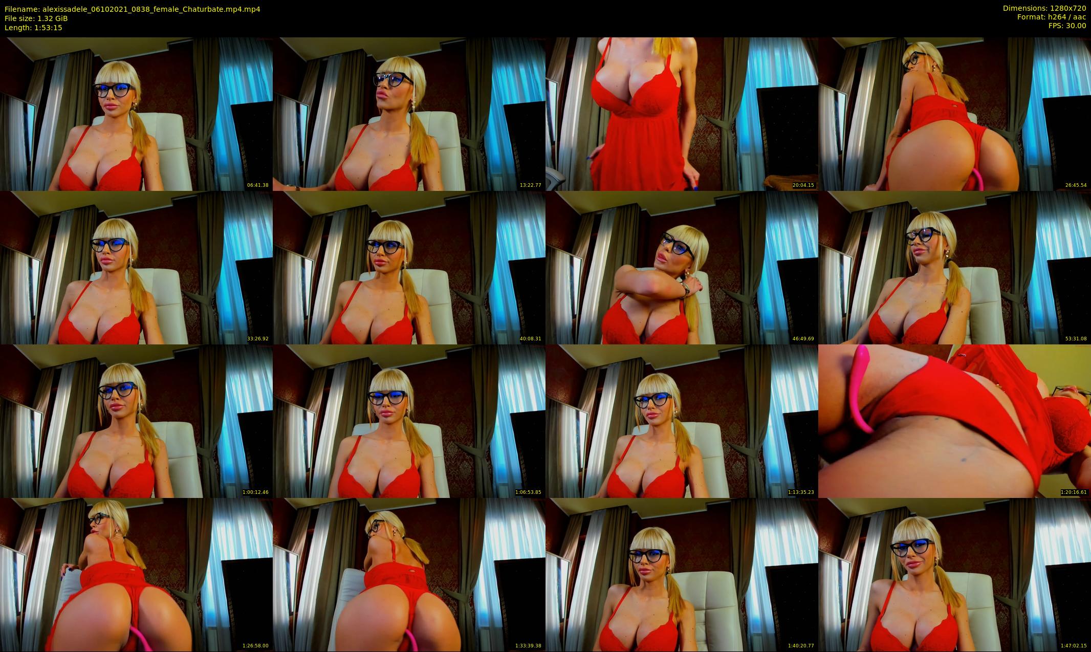 alexissadele — 114 minute Chaturbate female cam show recording, 720p, Oct 6, 2021
