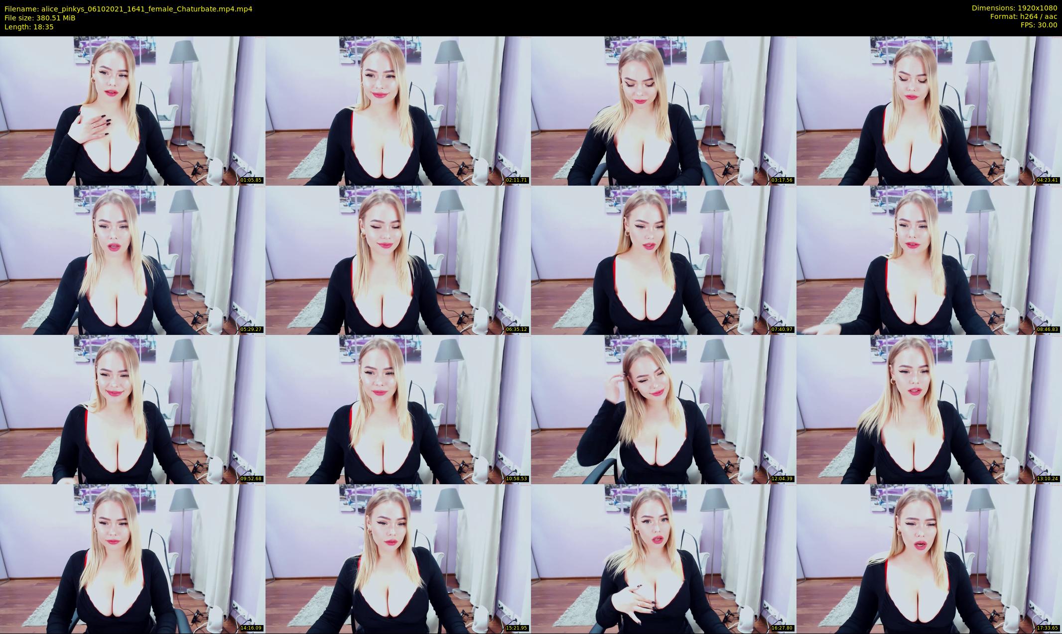alice_pinkys — 19 minute Chaturbate female cam show recording, 1080p, Oct 6, 2021