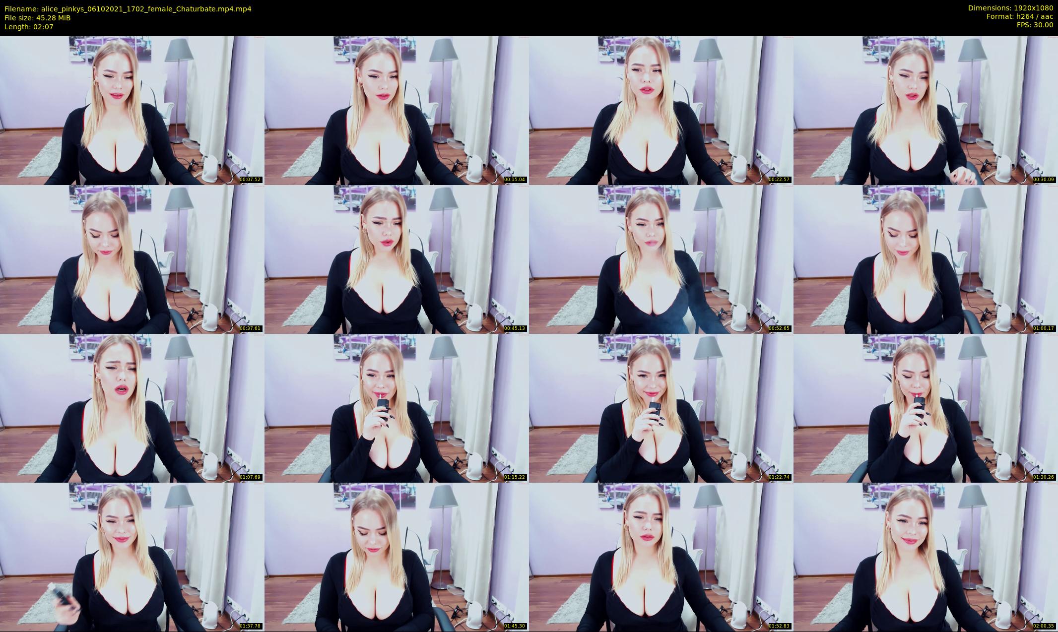 alice_pinkys — 3 minute Chaturbate female cam show recording, 1080p, Oct 6, 2021