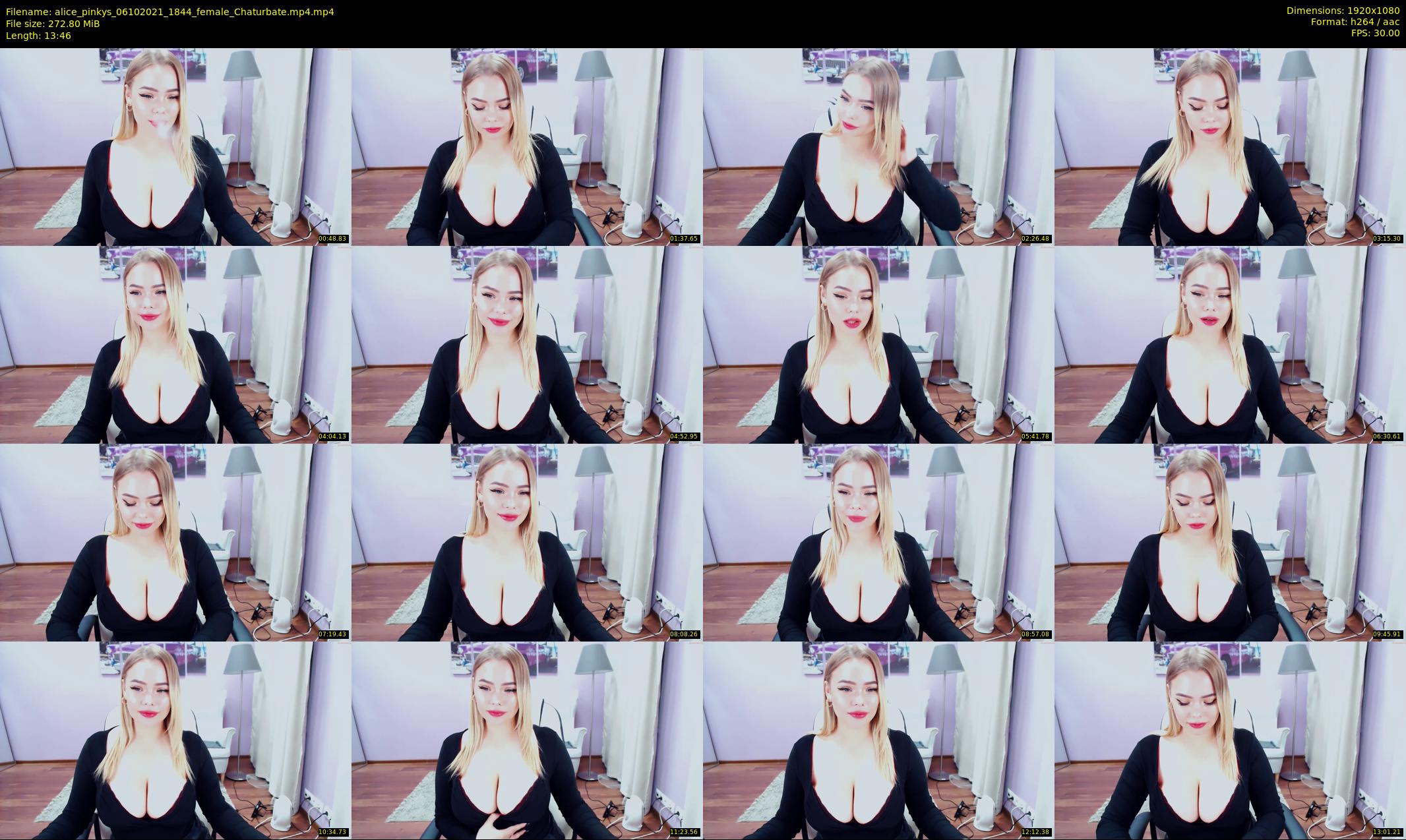 alice_pinkys — 14 minute Chaturbate female cam show recording, 1080p, Oct 6, 2021