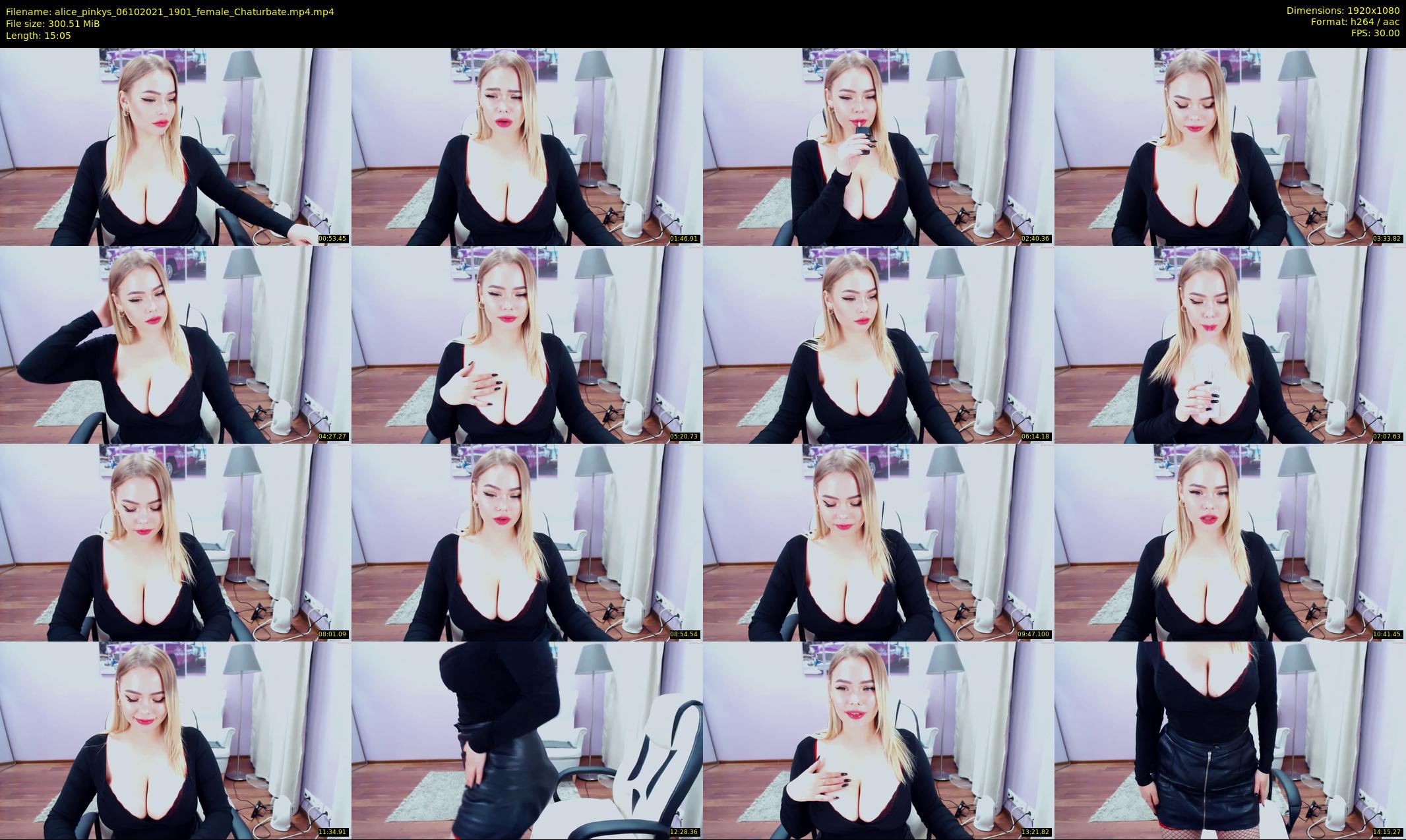 alice_pinkys — 16 minute Chaturbate female cam show recording, 1080p, Oct 6, 2021