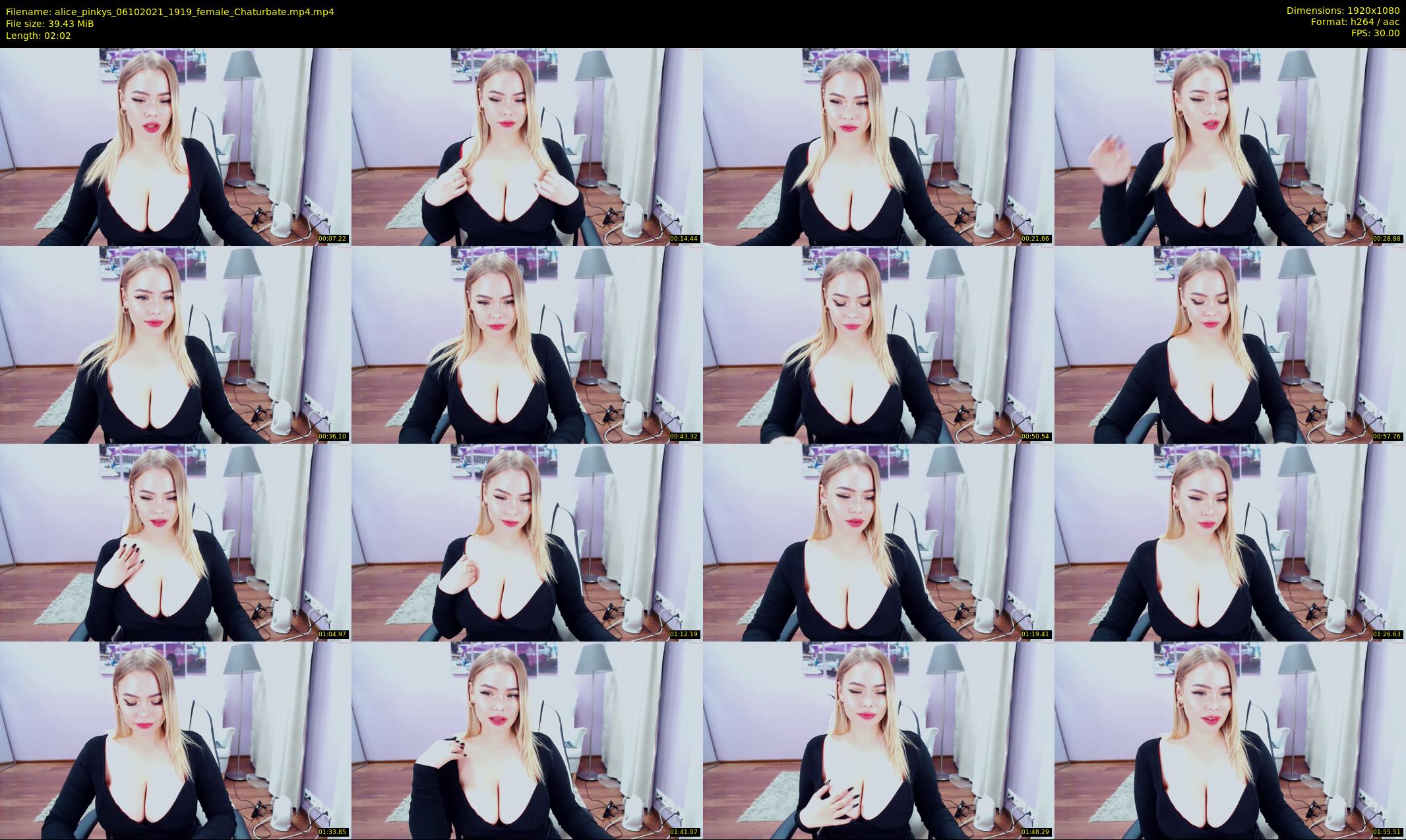 alice_pinkys — 3 minute Chaturbate female cam show recording, 1080p, Oct 6, 2021