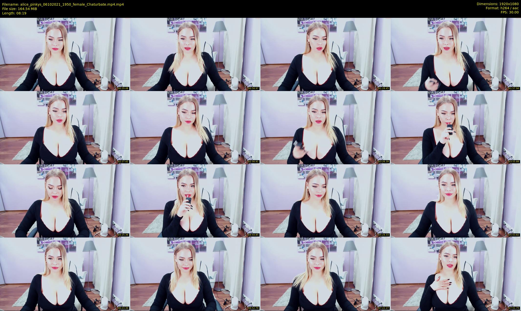 alice_pinkys — 9 minute Chaturbate female cam show recording, 1080p, Oct 6, 2021