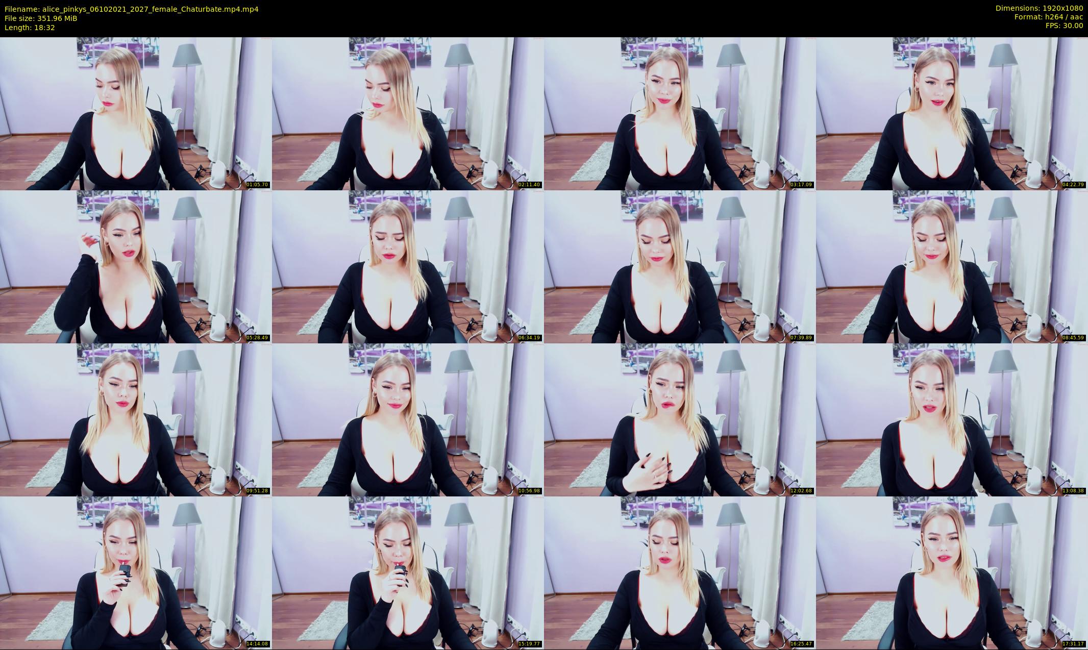 alice_pinkys — 19 minute Chaturbate female cam show recording, 1080p, Oct 6, 2021