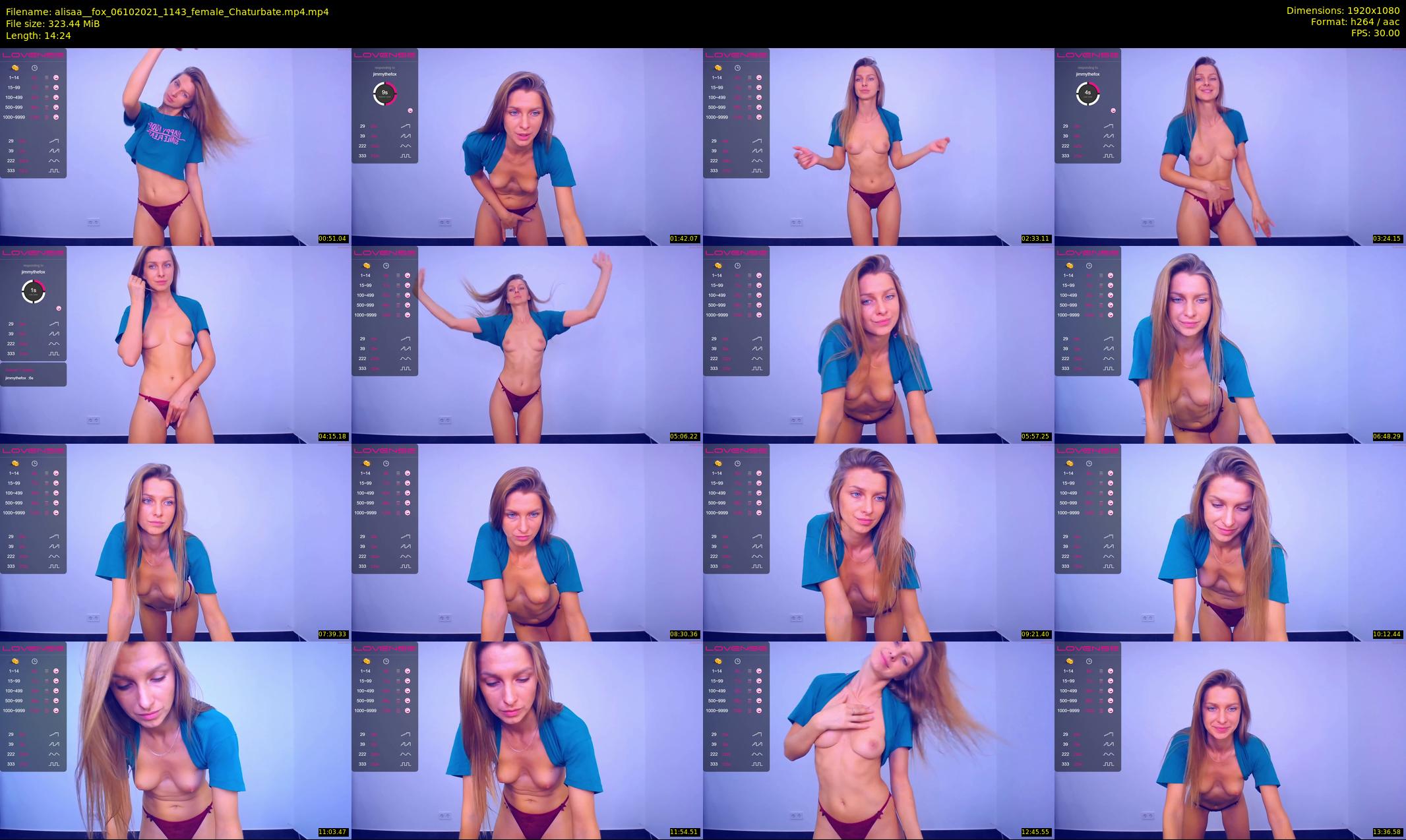 alisaa__fox — 15 minute Chaturbate female cam show recording, 1080p, Oct 6, 2021
