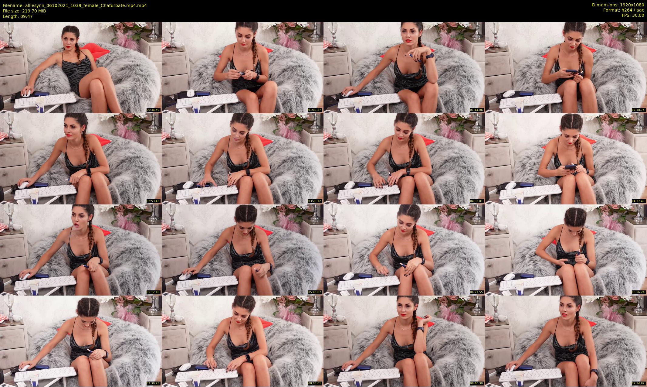 alliesynn — 10 minute Chaturbate female cam show recording, 1080p, Oct 6, 2021