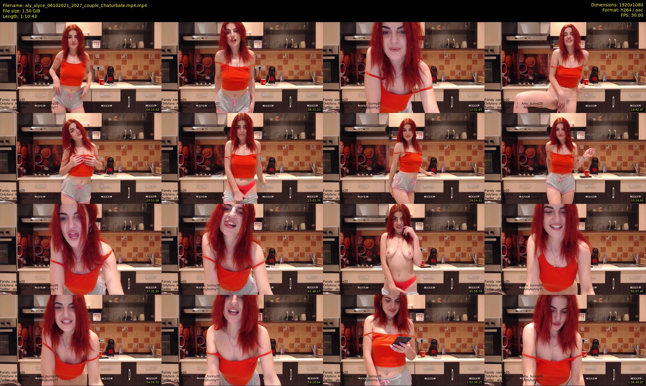 aly_alyce — 71 minute Chaturbate female cam show recording, 1080p, Oct 6, 2021